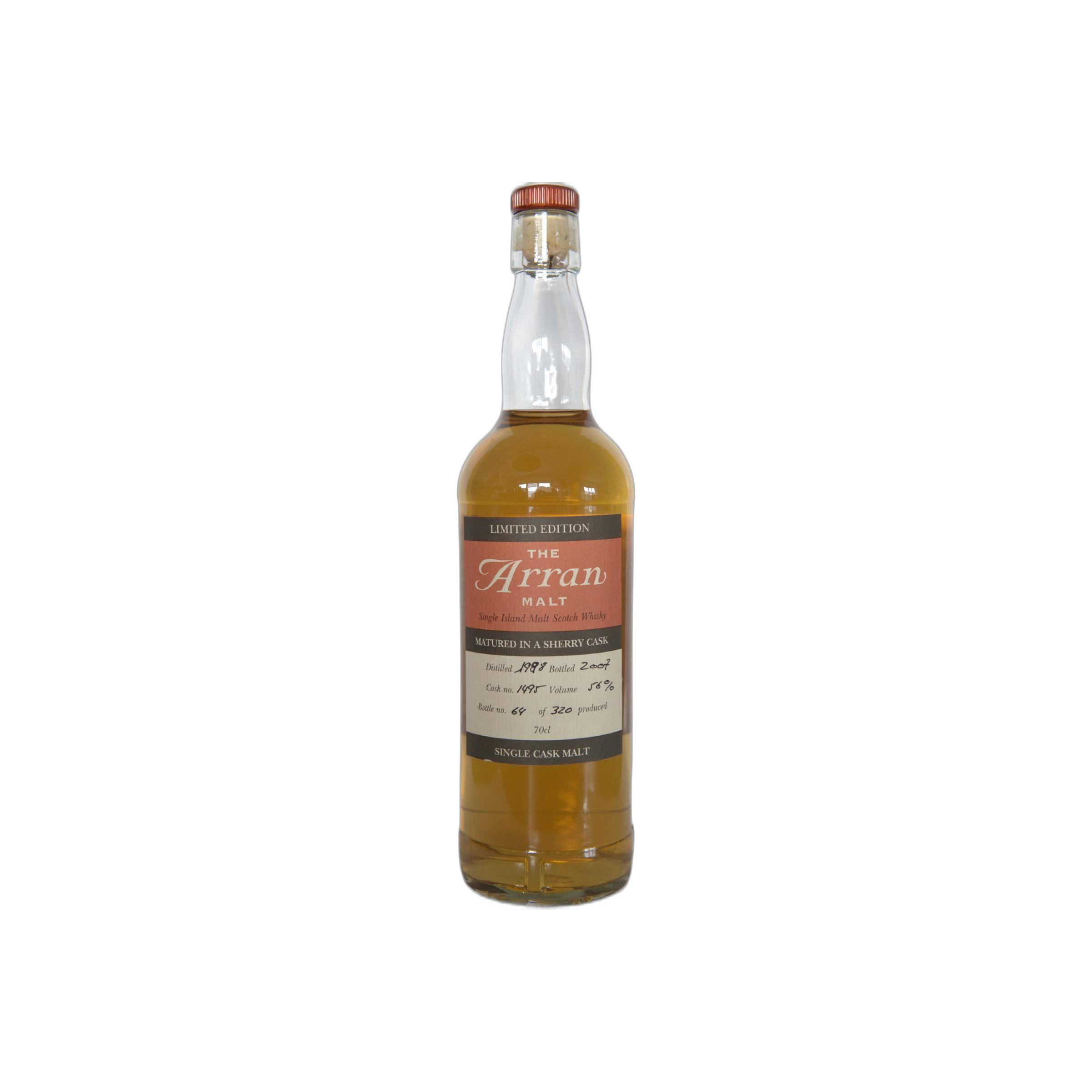 Arran Limited Edition 1998 9 Years Single Malt Whisky