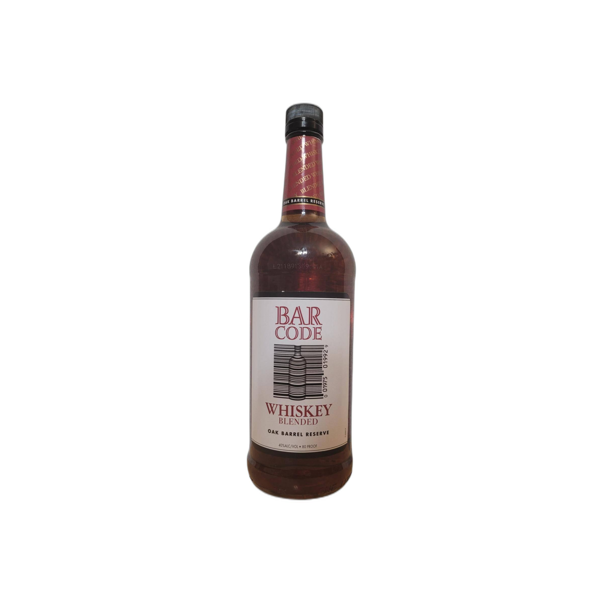 Bar Code Whisky Blended