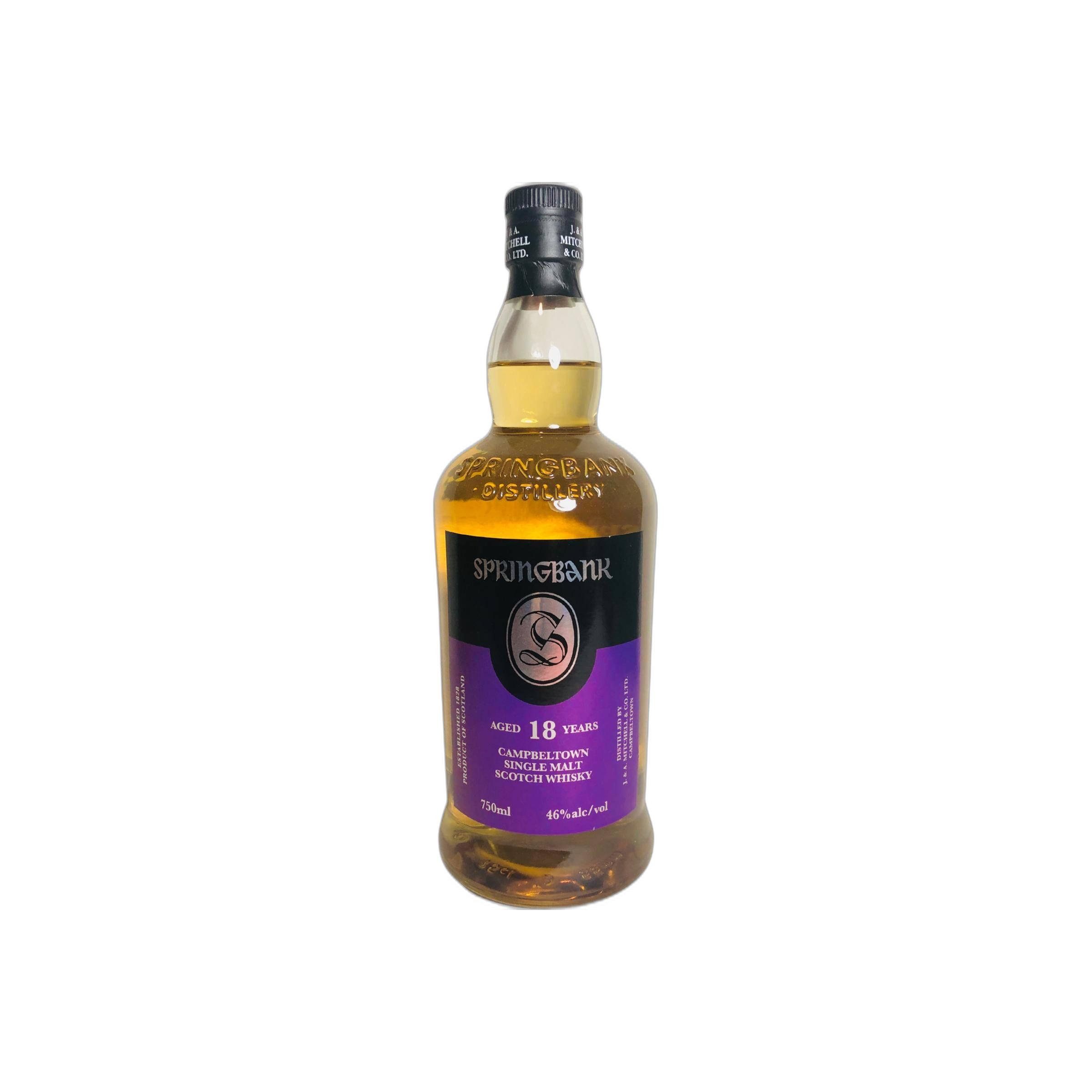 Springbank 18 Years Single Malt Whisky