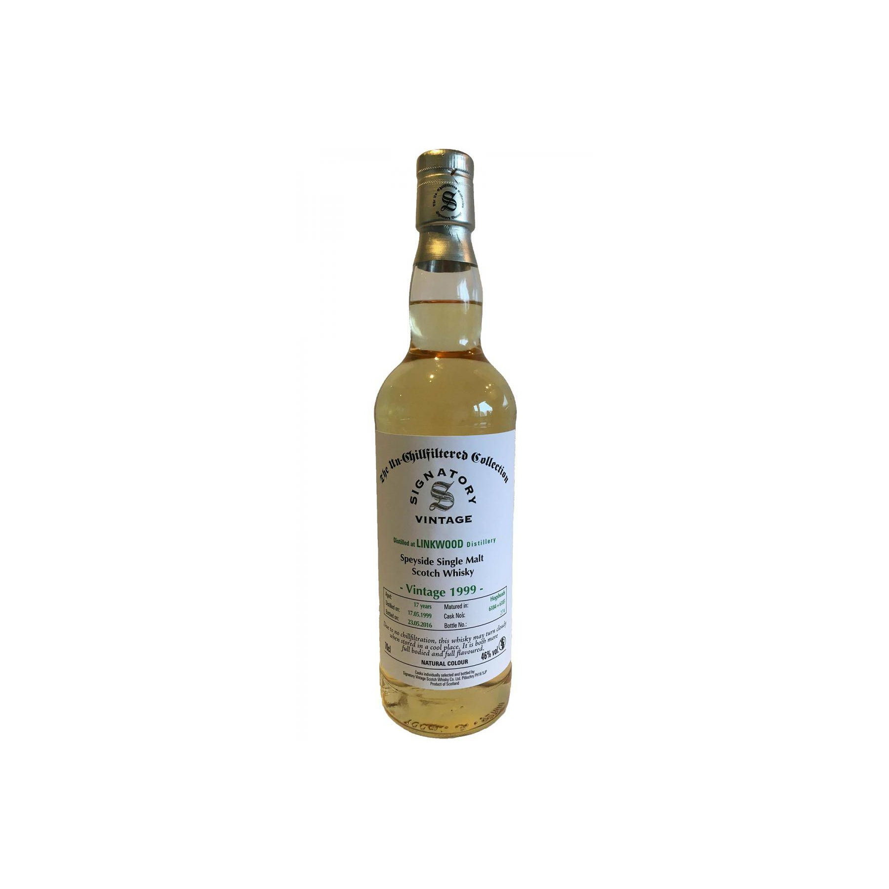 Linkwood The Un-Chillfiltered Collection 1999 17 Years Single Malt Whisky