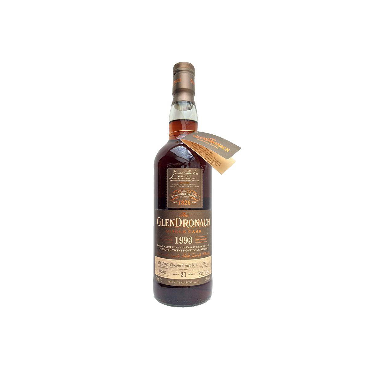 GlenDronach Single Cask 1993 21 Years Single Malt Whisky