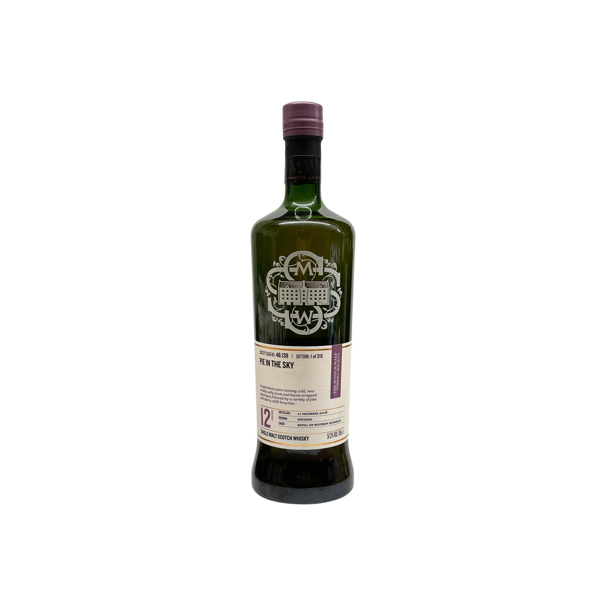 The Scotch Malt Whisky Society 2008 12 Years Single Malt Whisky