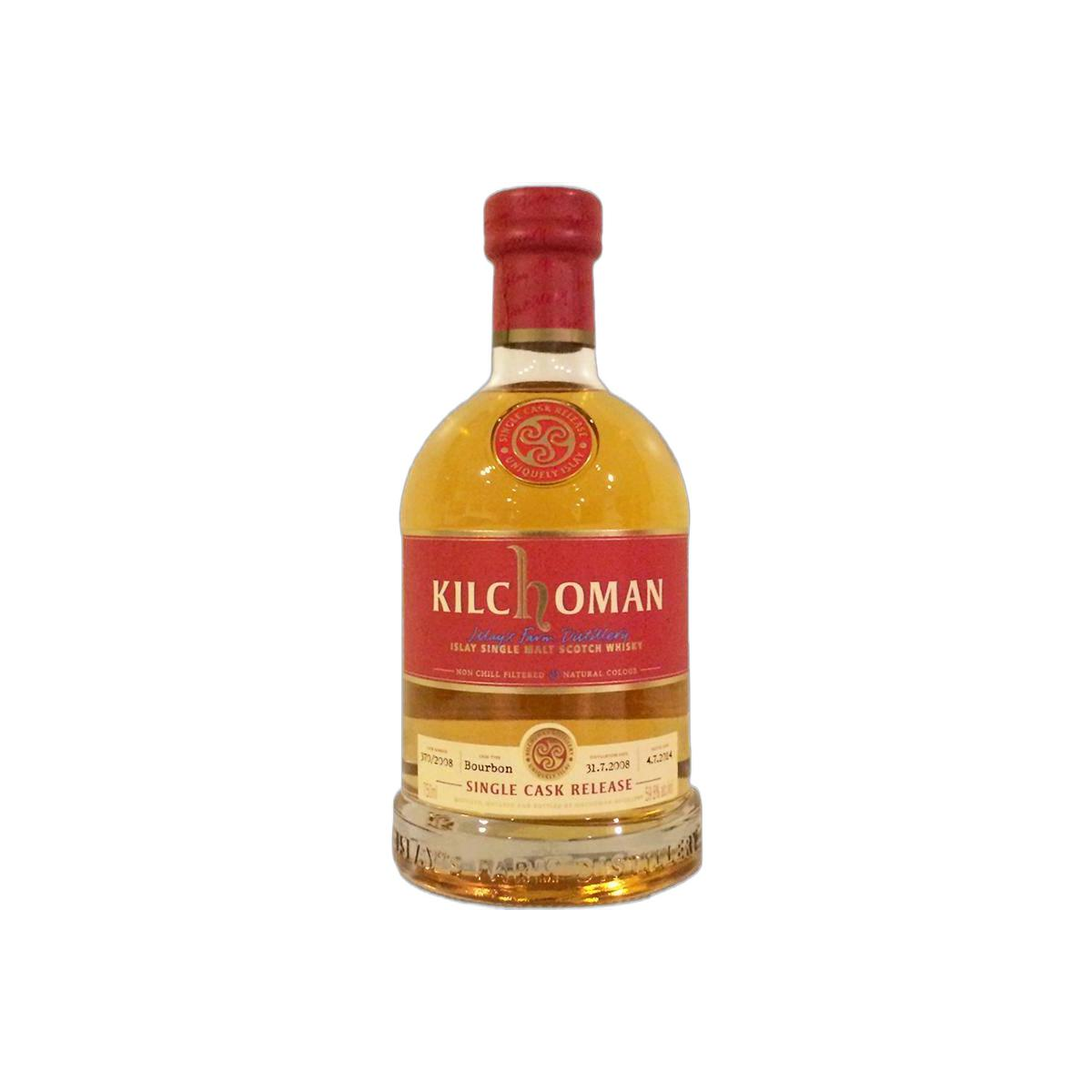 Kilchoman 2008 5 Years Single Malt Whisky