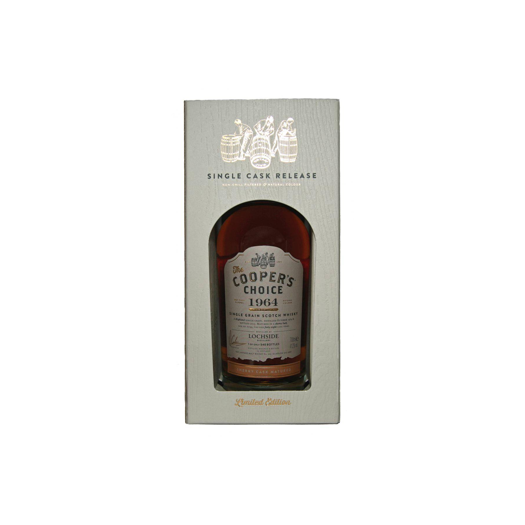 Lochside The Cooper's Choice 1964 48 Years Single Grain Whisky 2