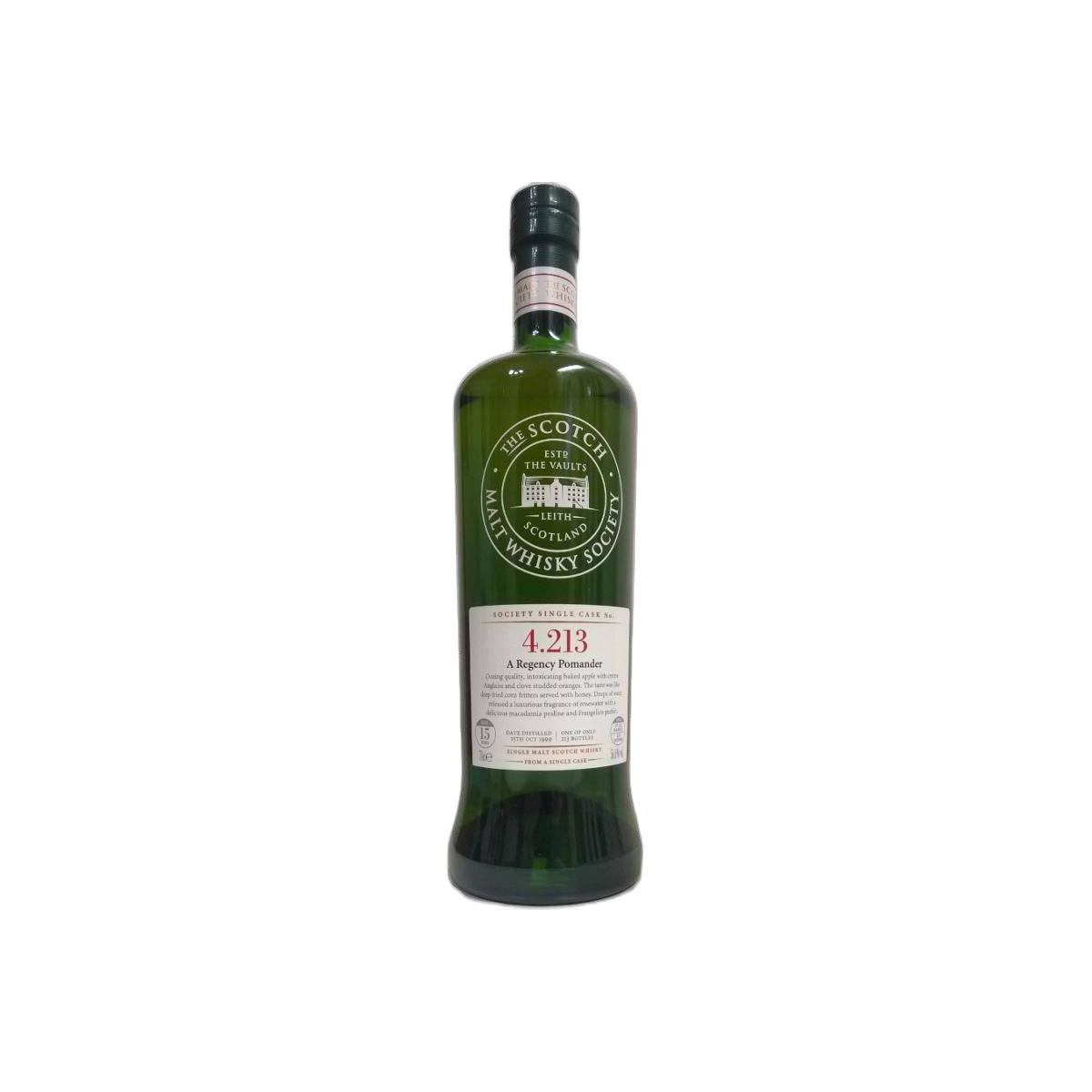 The Scotch Malt Whisky Society 1999 15 Years Single Malt Whisky