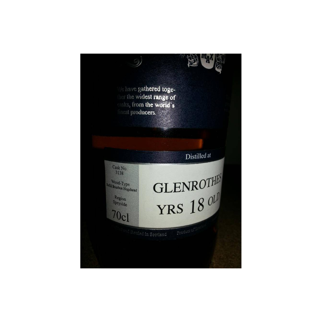 The Glenrothes 1996 18 Years Single Malt Whisky 2