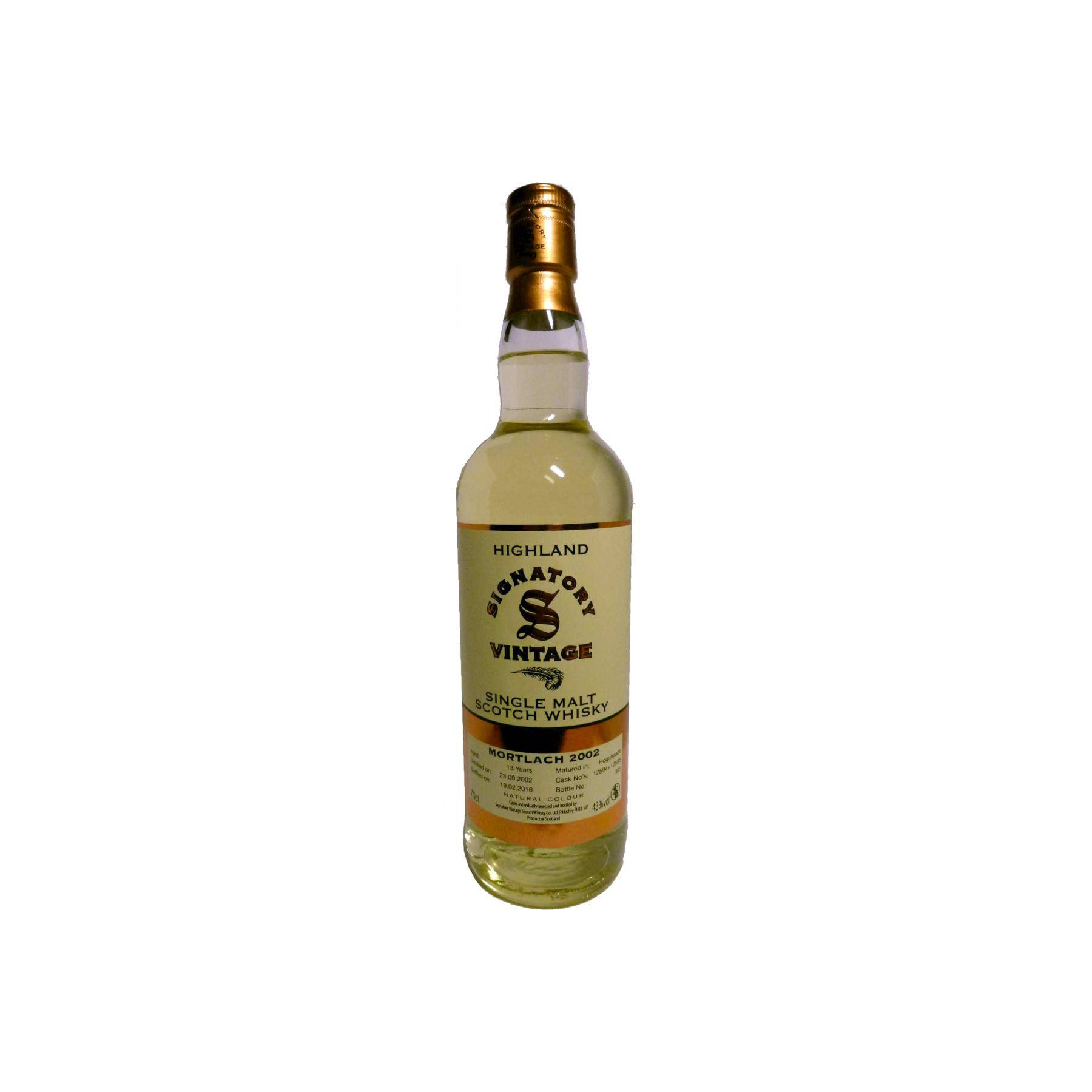 Mortlach Vintage Collection 2002 13 Years Single Malt Whisky