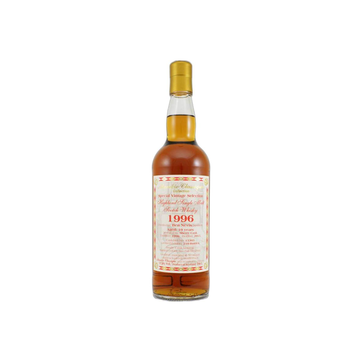 Ben Nevis 1996 19 Years Single Malt Whisky