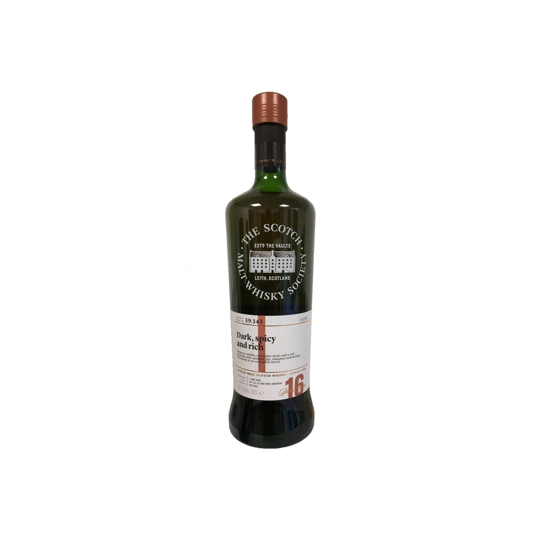 The Scotch Malt Whisky Society 2000 16 Years Single Malt Whisky