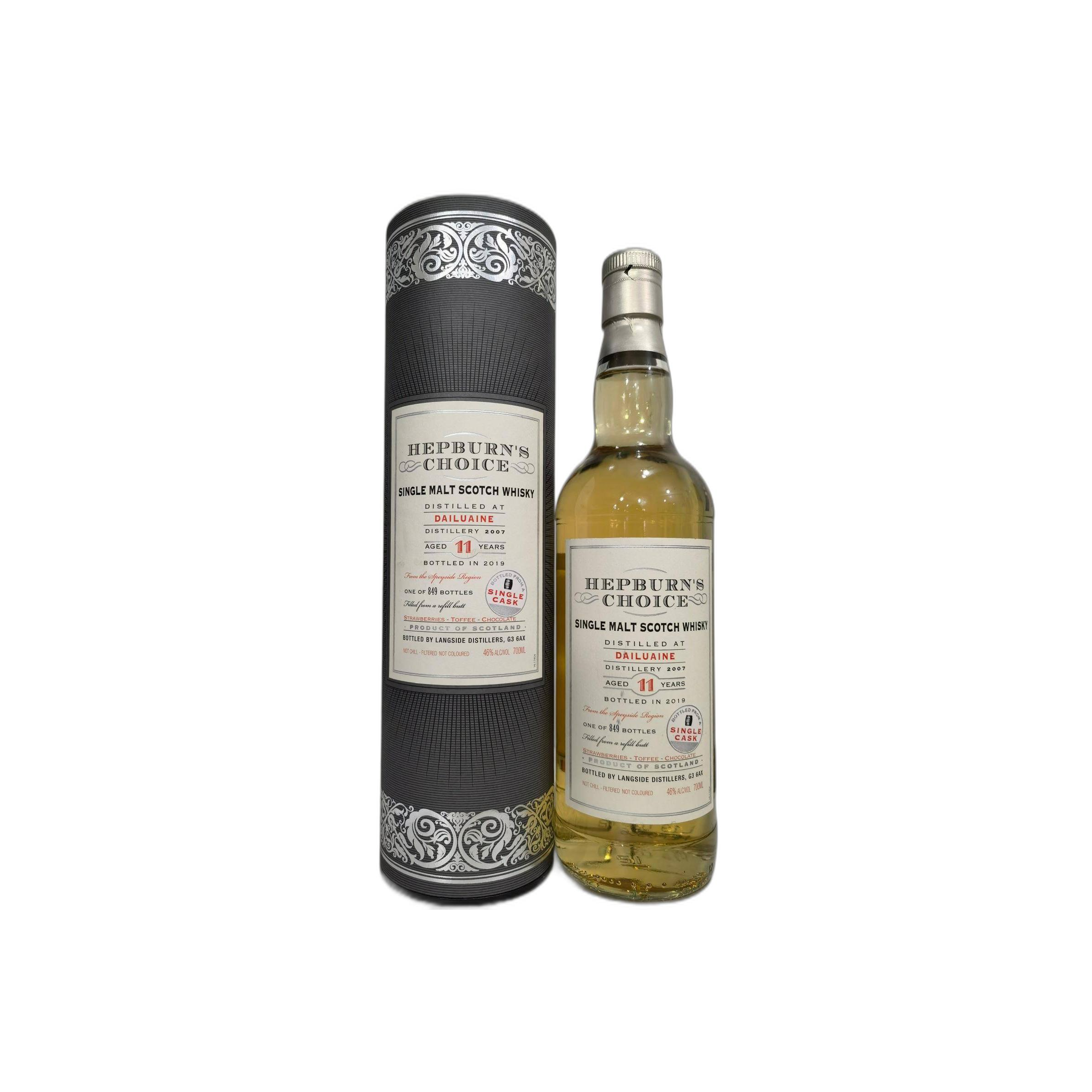 Dailuaine 2007 11 Years Single Malt Whisky 3
