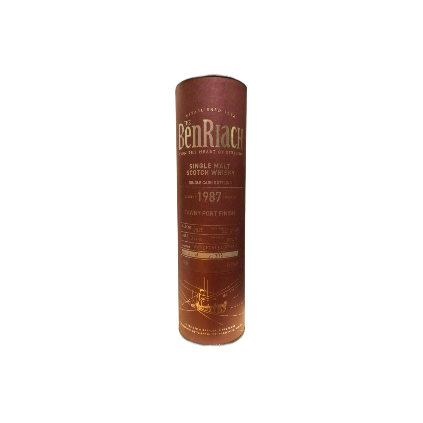 BenRiach 1987 27 Years Single Malt Whisky 3