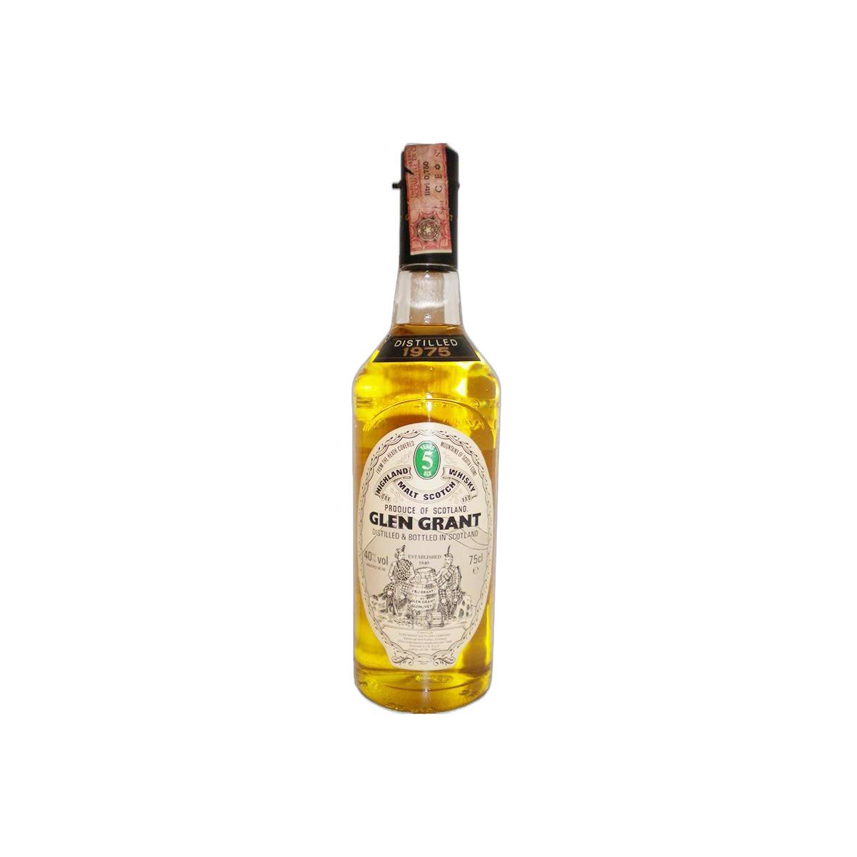 Glen Grant 1975 5 Years Single Malt Whisky