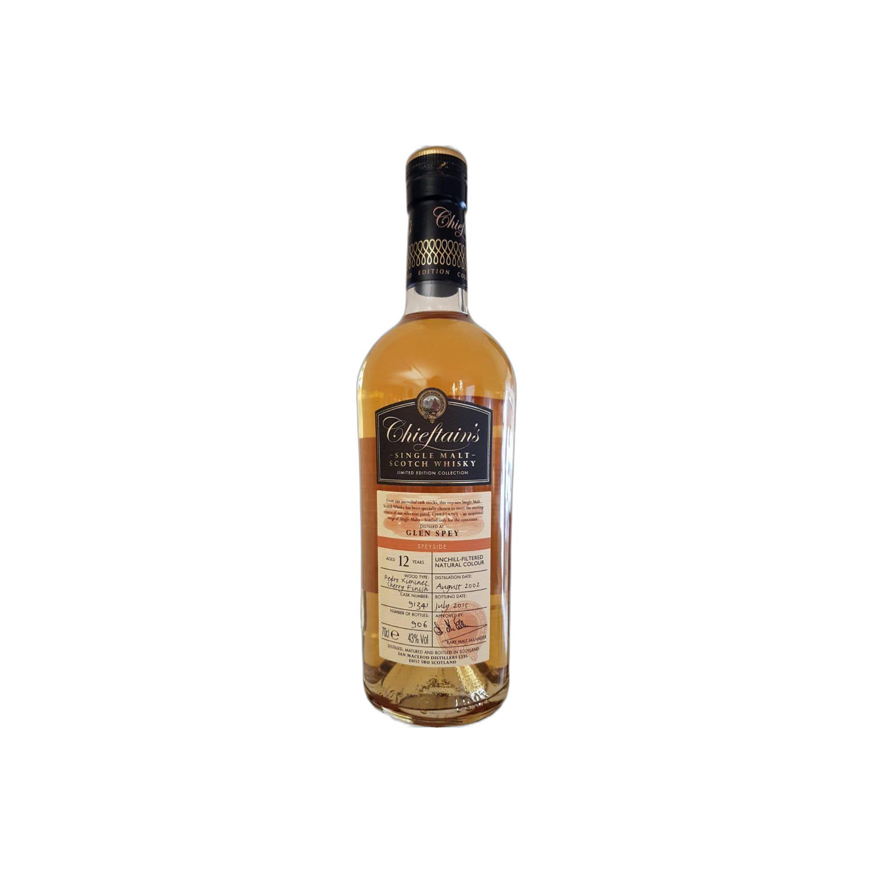 Glen Spey 2002 12 Years Single Malt Whisky