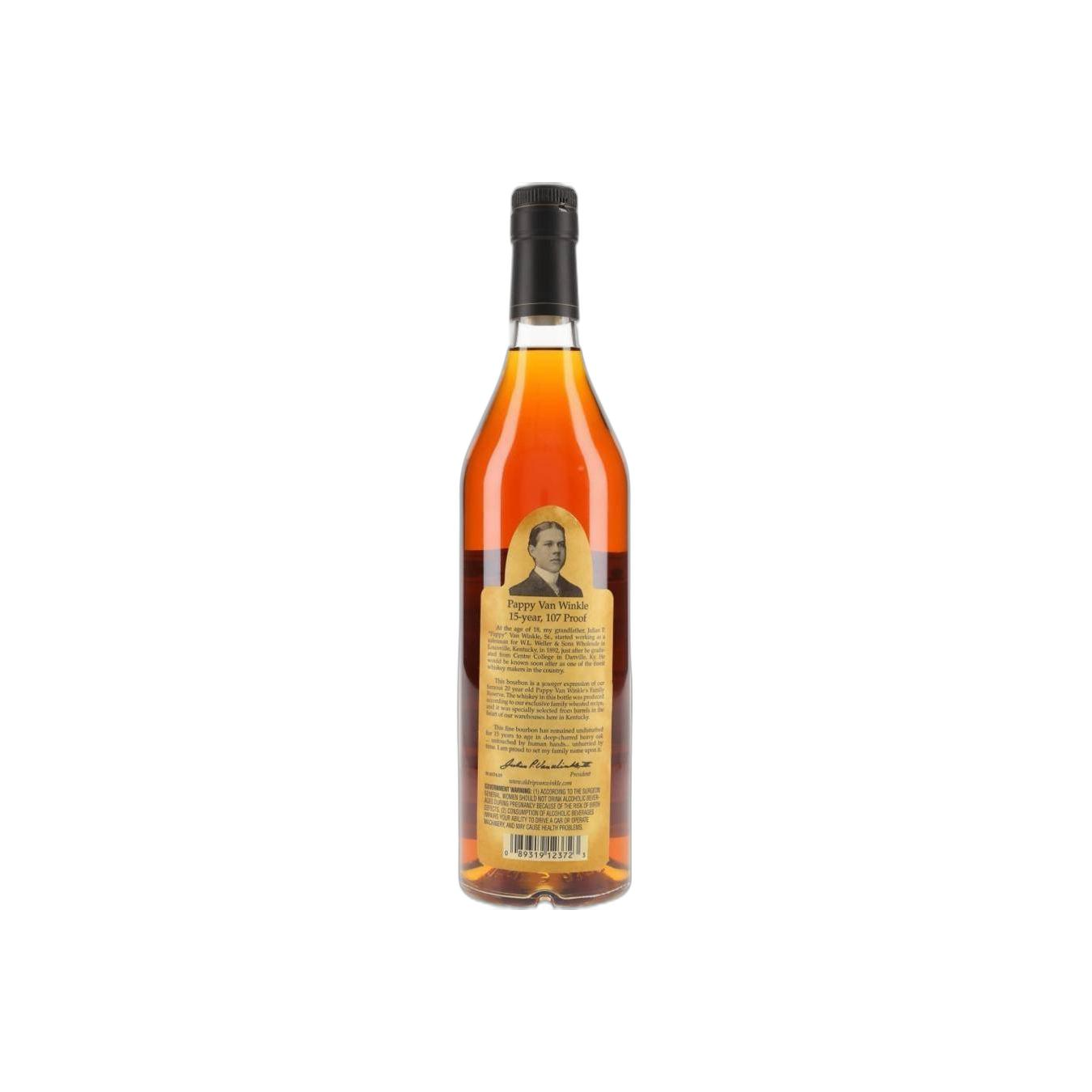 Pappy Van Winkle's 15 Years Bourbon Whisky 2
