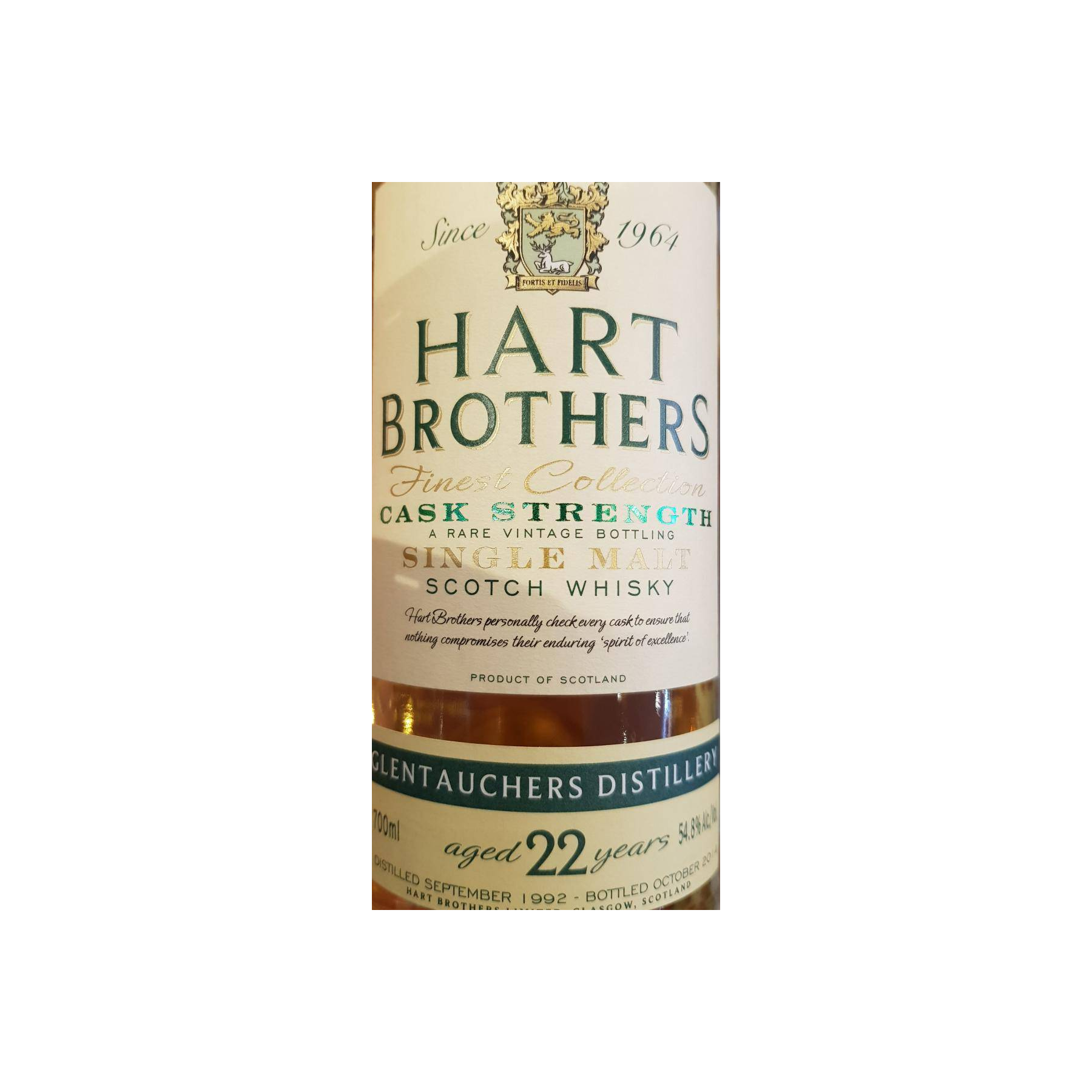 Glentauchers 1992 22 Years Single Malt Whisky 2