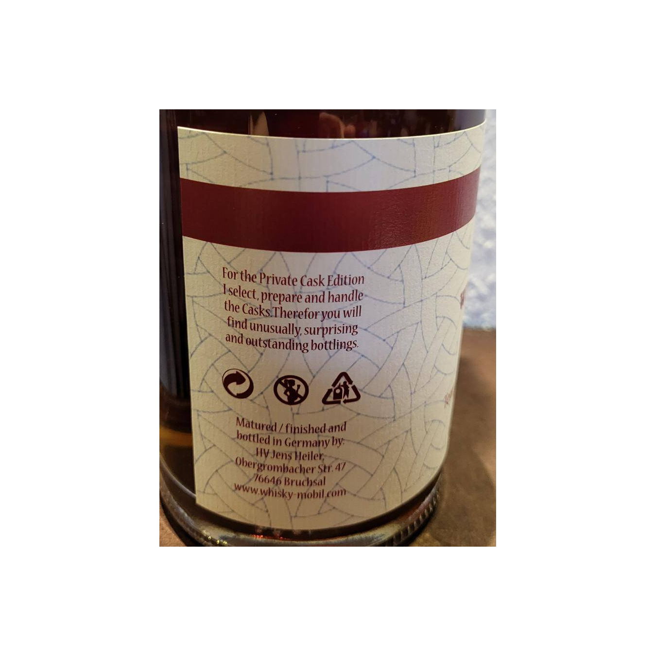 Single Malt Whisky Sweet Red 2