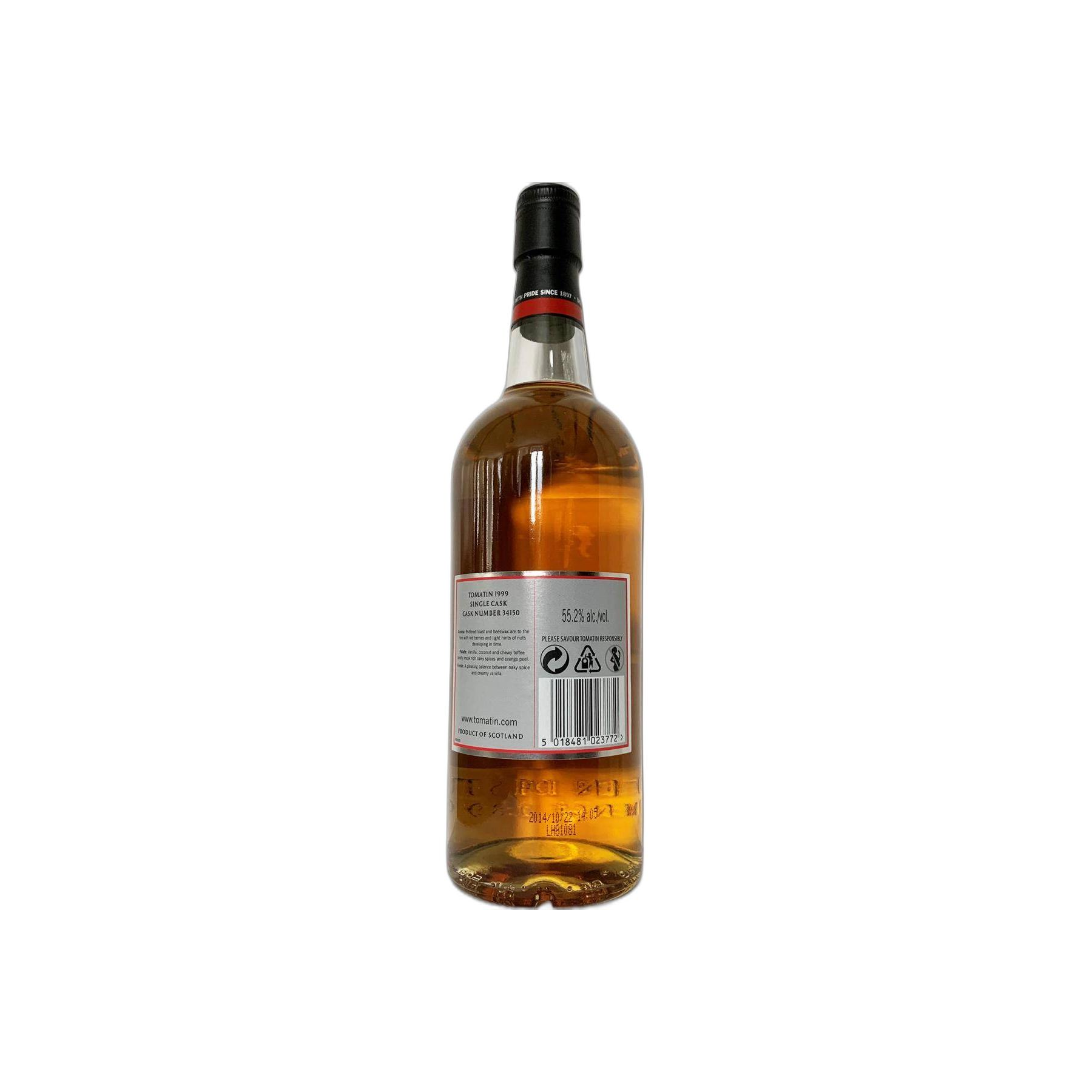 Tomatin Single Cask 1999 14 Years Single Malt Whisky 2
