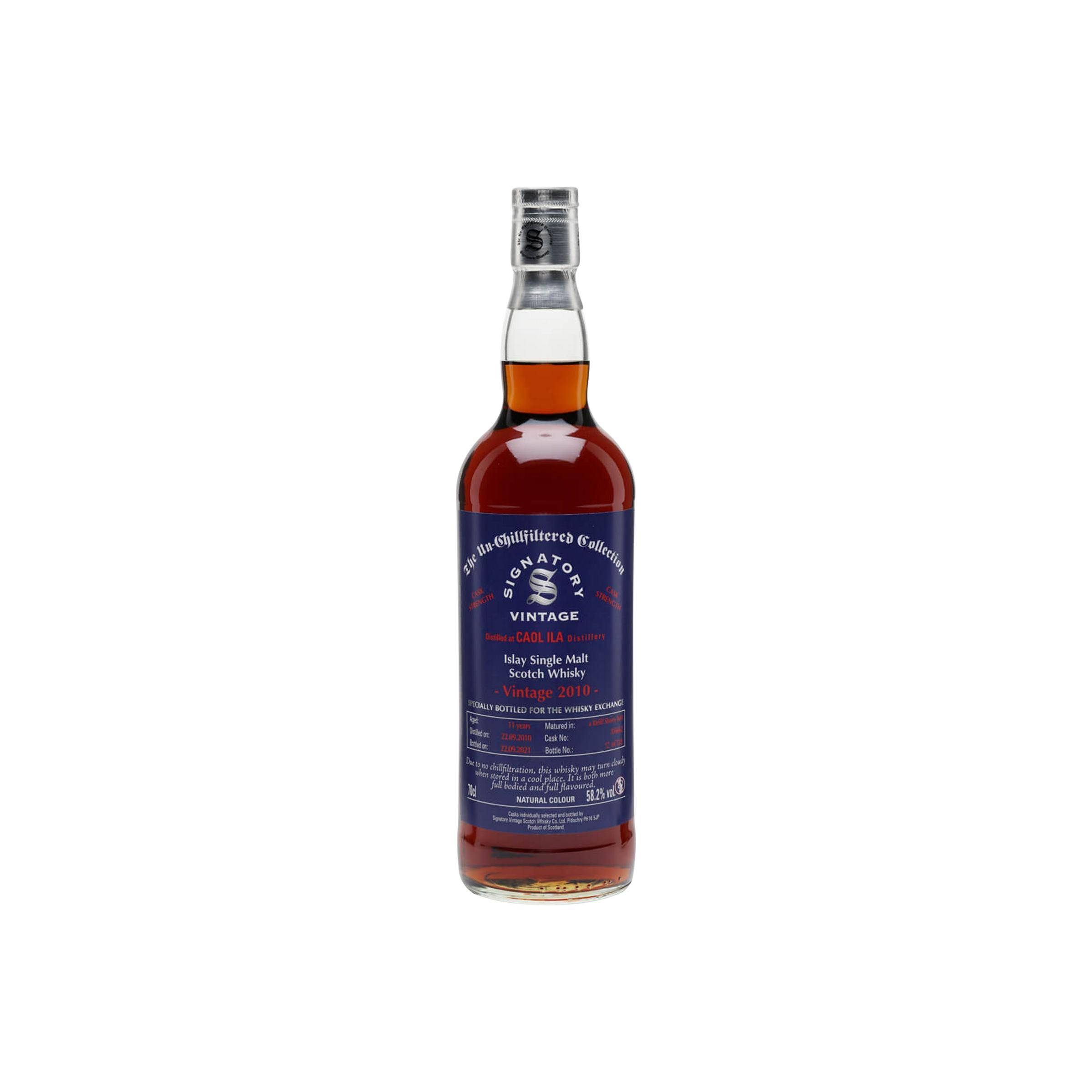 Caol Ila The Un-Chillfiltered Collection 2010 11 Years Single Malt Whisky