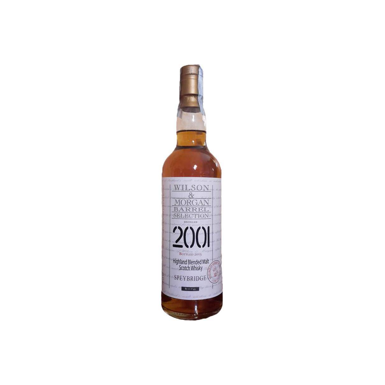 Wilson & Morgan Barrel Selection 2001 14 Years Blended Malt Whisky