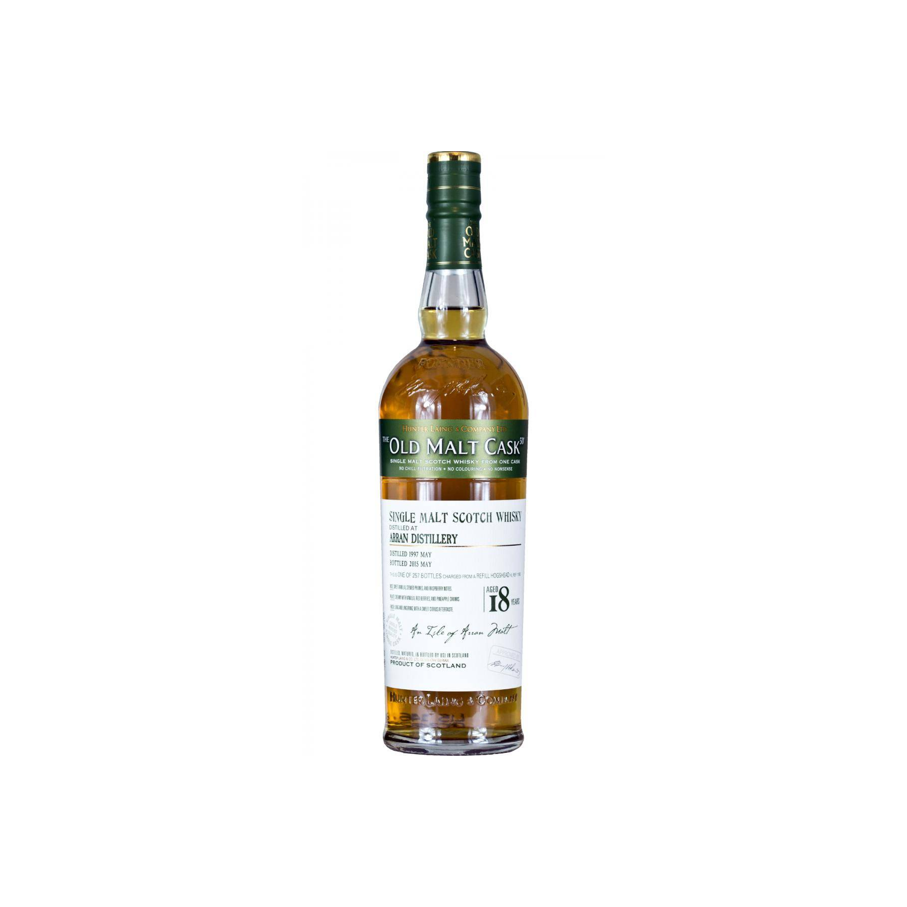 Arran Old Malt Cask 1997 18 Years Single Malt Whisky