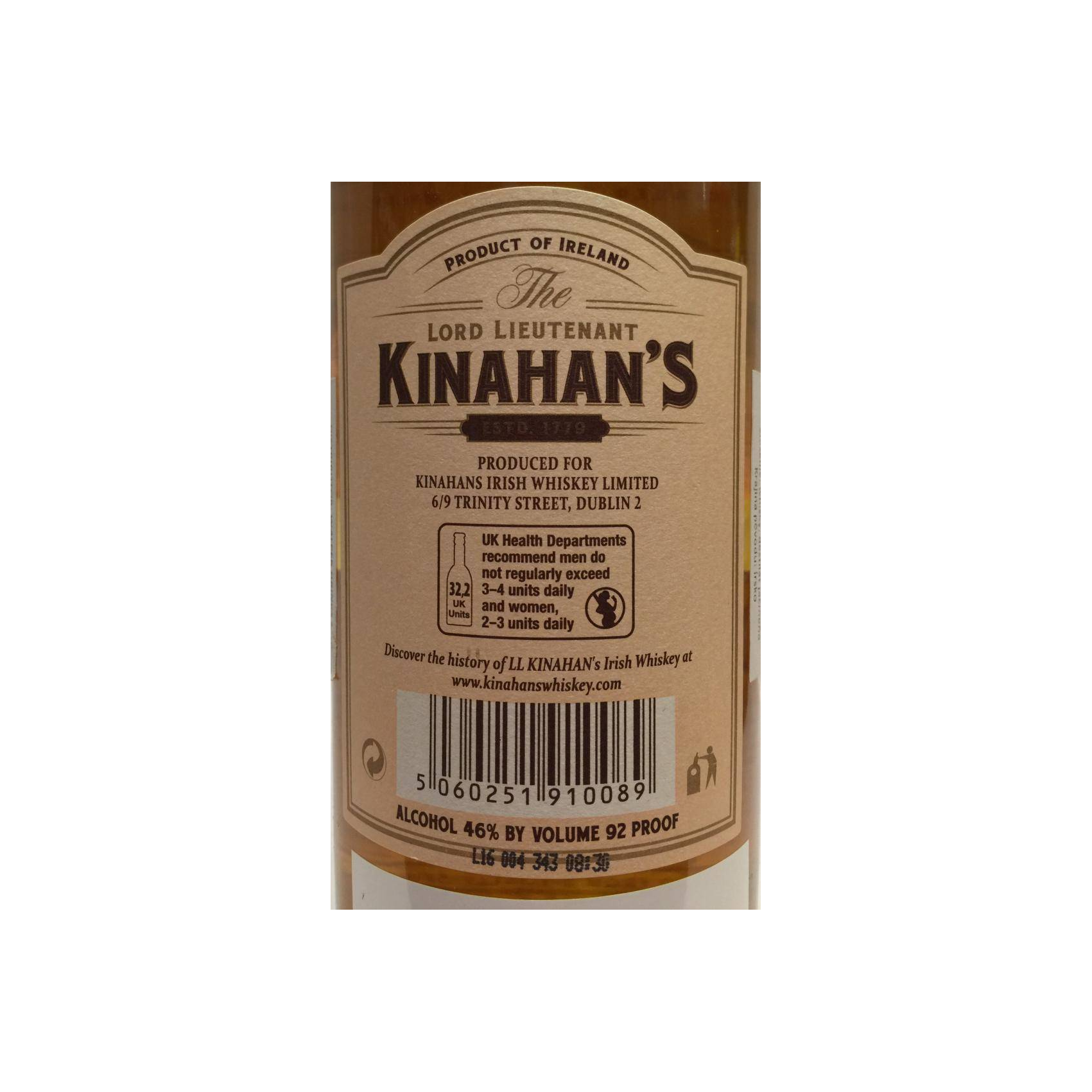 Kinahan's Blended Whisky 3