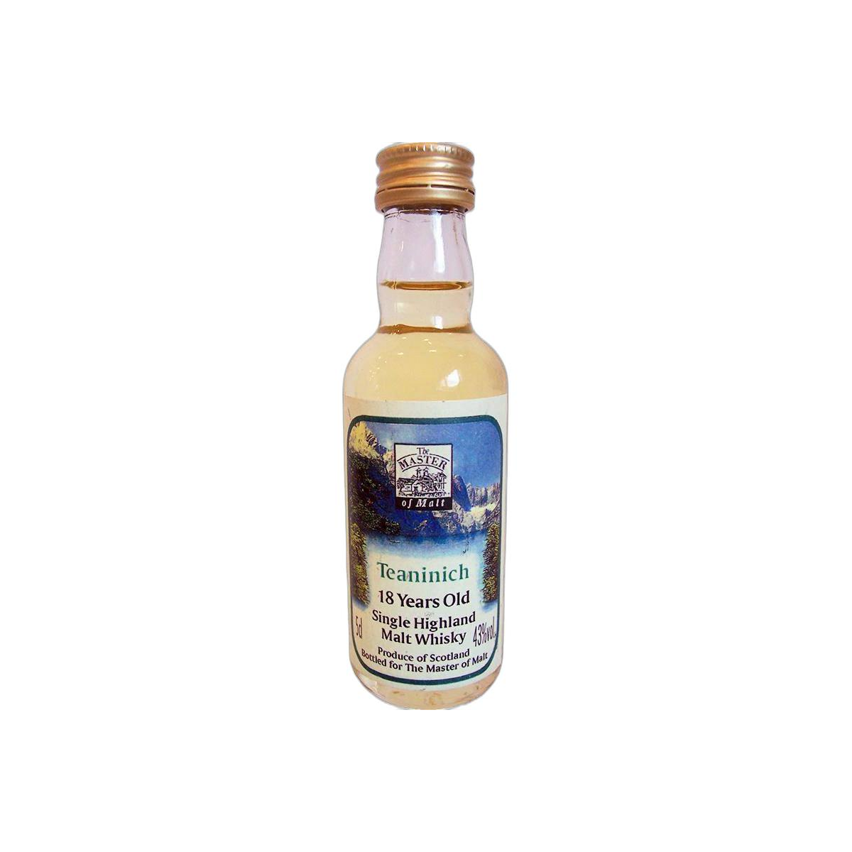 Teaninich Miniature 18 Years Single Malt Whisky 2