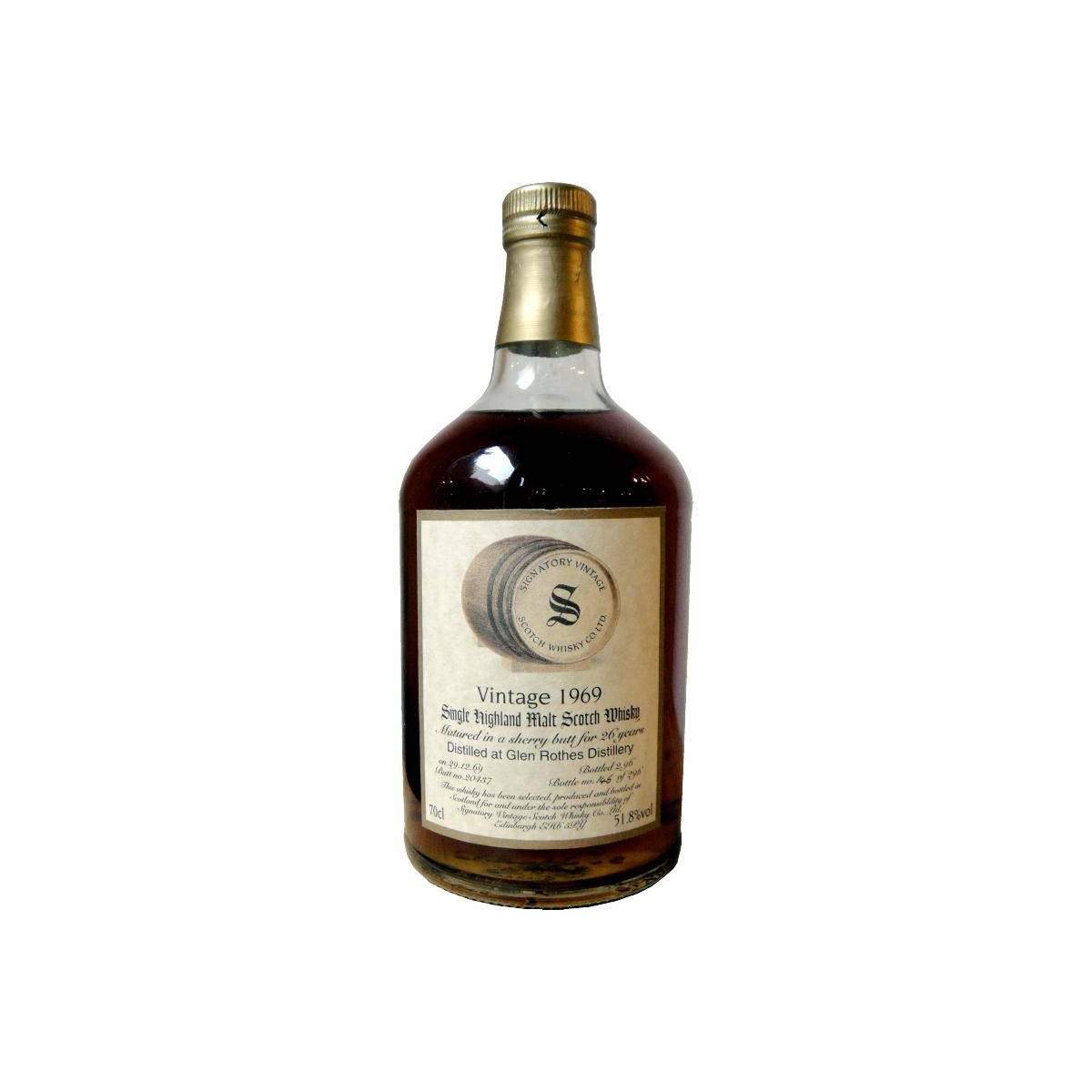 The Glenrothes Vintage Collection - Dumpy 1969 26 Years Single Malt Whisky