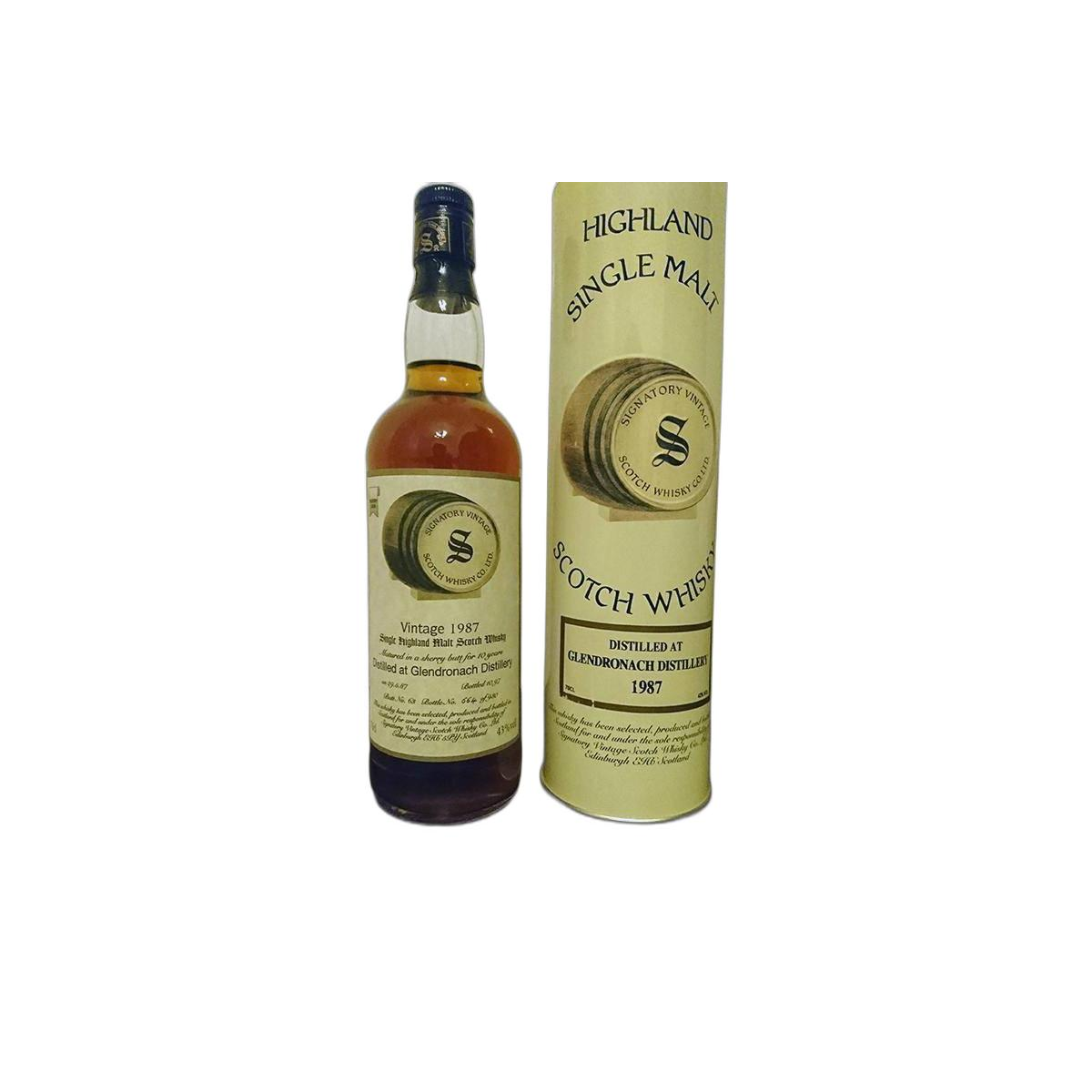 GlenDronach Vintage Collection 1987 10 Years Single Malt Whisky