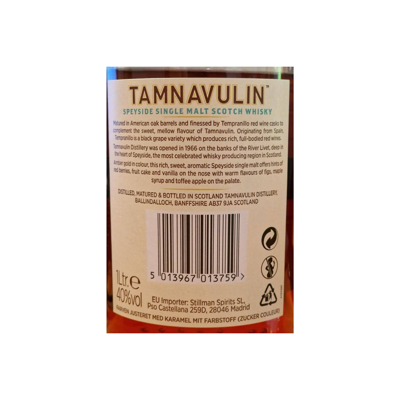Tamnavulin Single Malt Whisky 2
