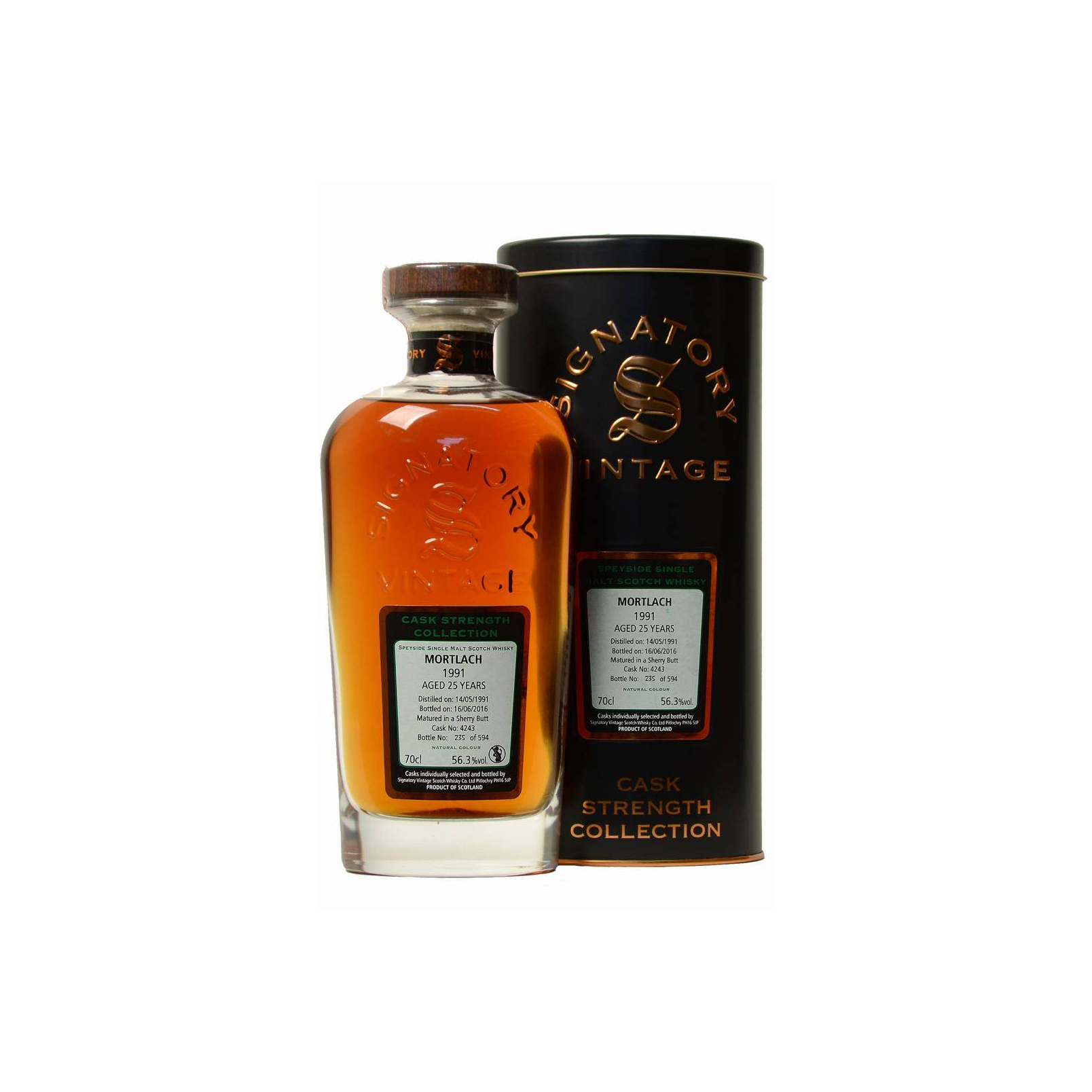 Mortlach Cask Strength Collection 1991 25 Years Single Malt Whisky 2