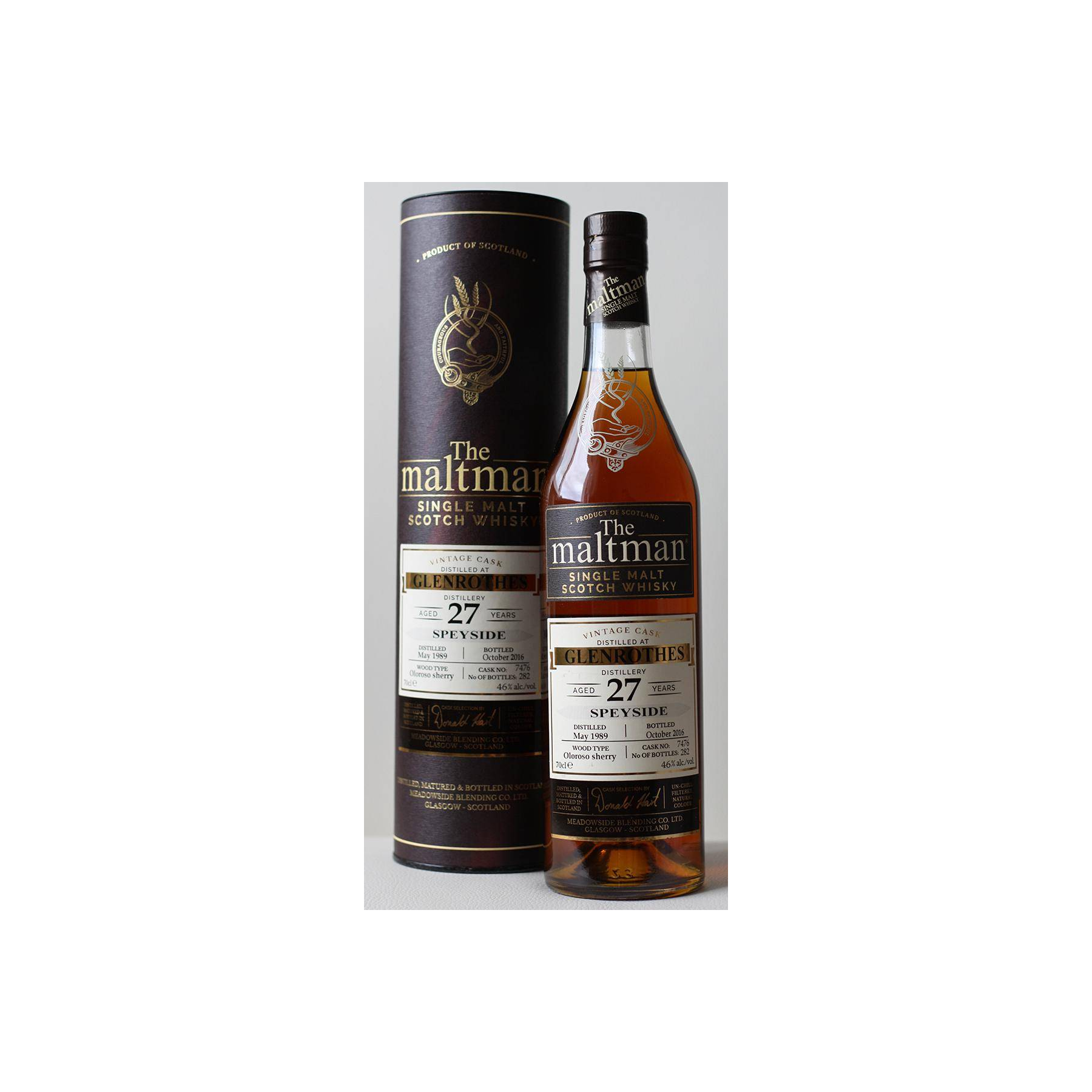 The Glenrothes 1989 27 Years Single Malt Whisky 2