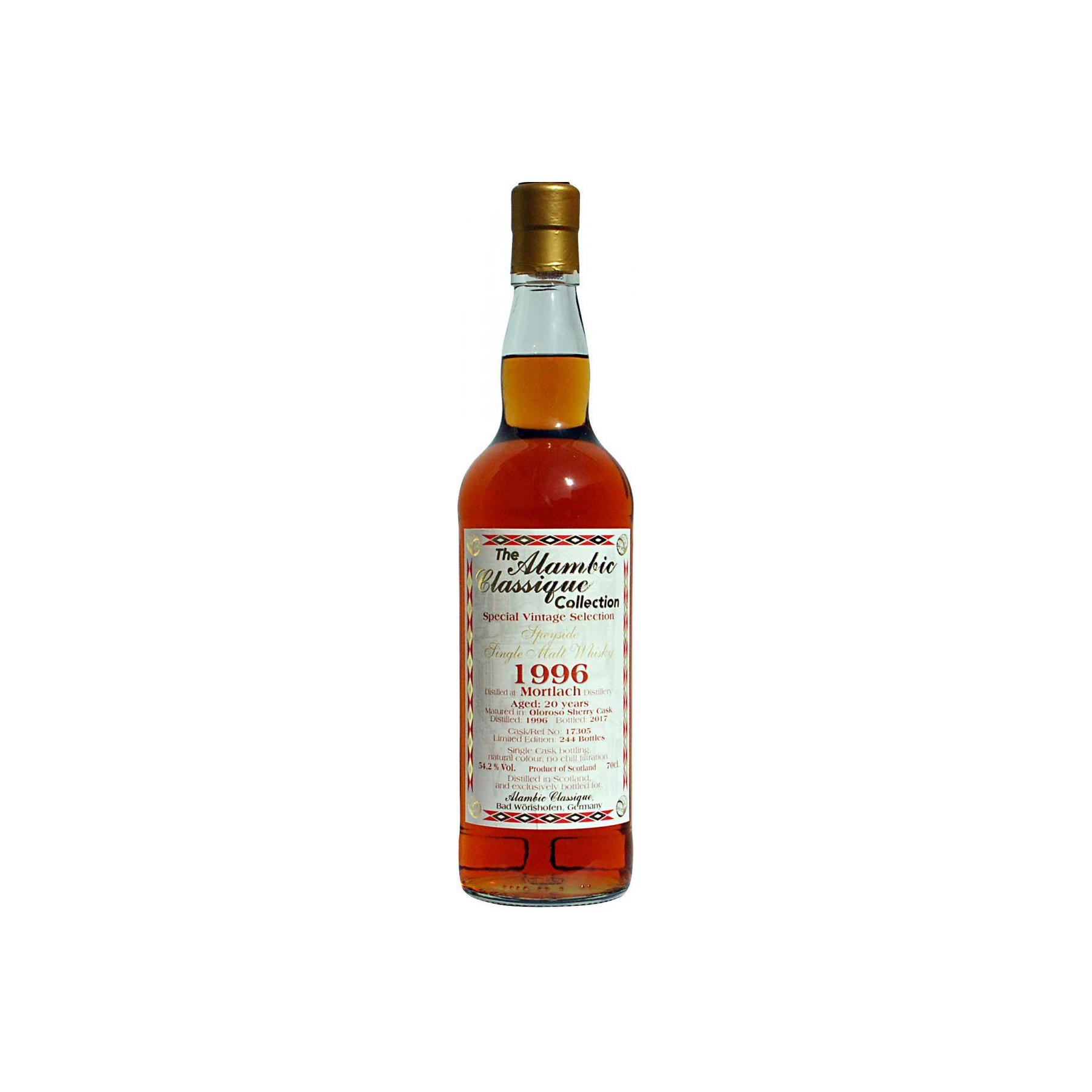 Mortlach 1996 20 Years Single Malt Whisky