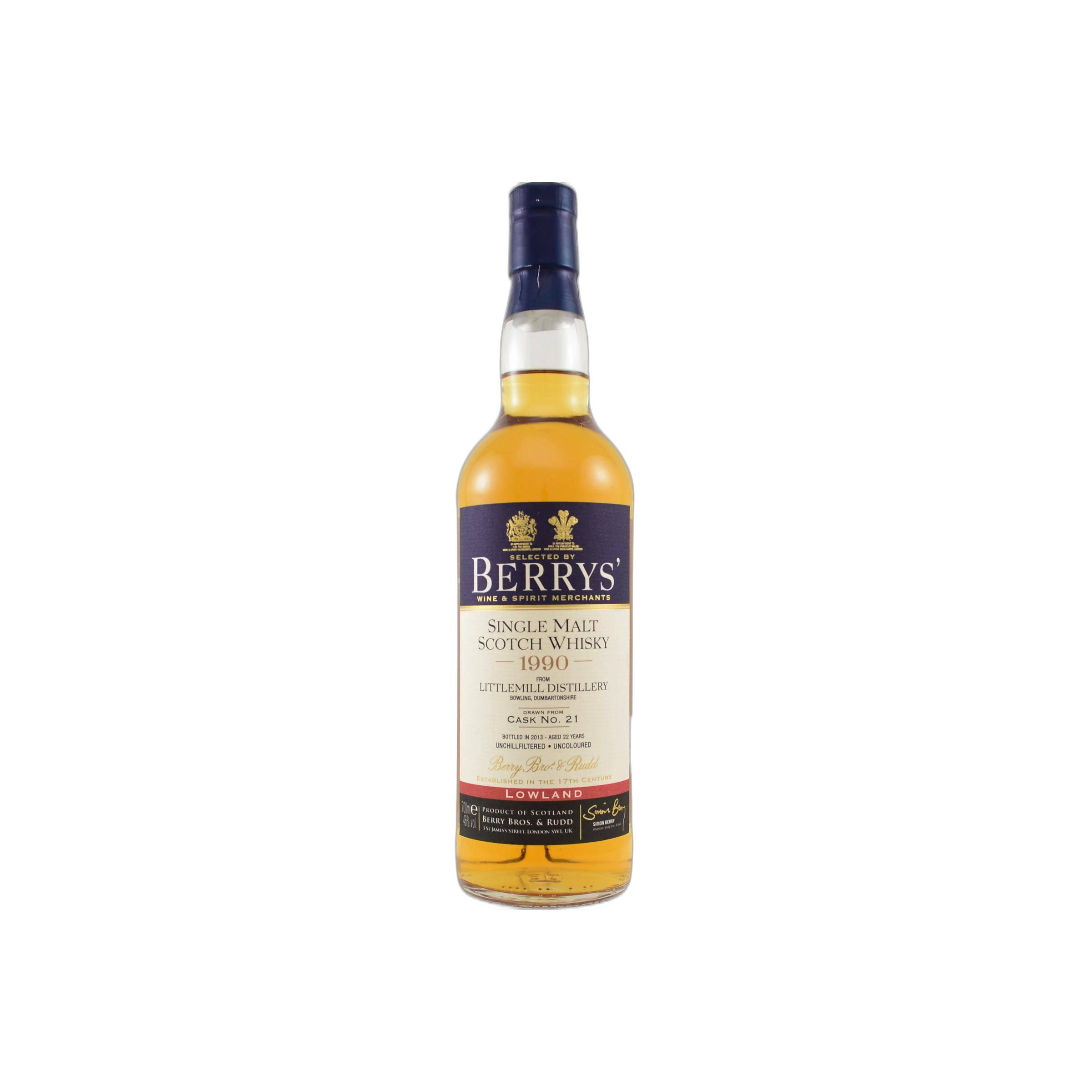 Littlemill 1990 22 Years Single Malt Whisky