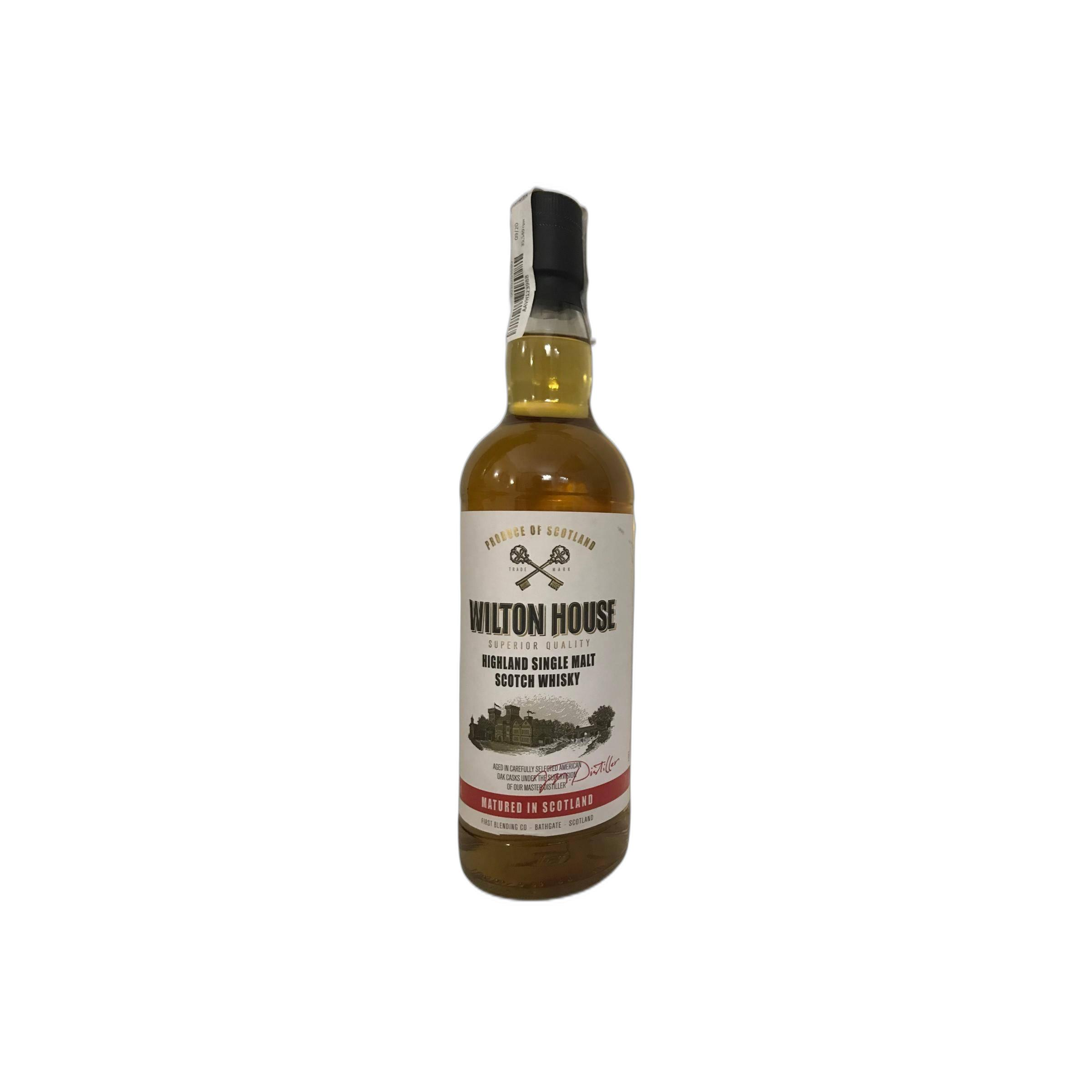 Wilton House Highland Single Malt Scotch Whisky