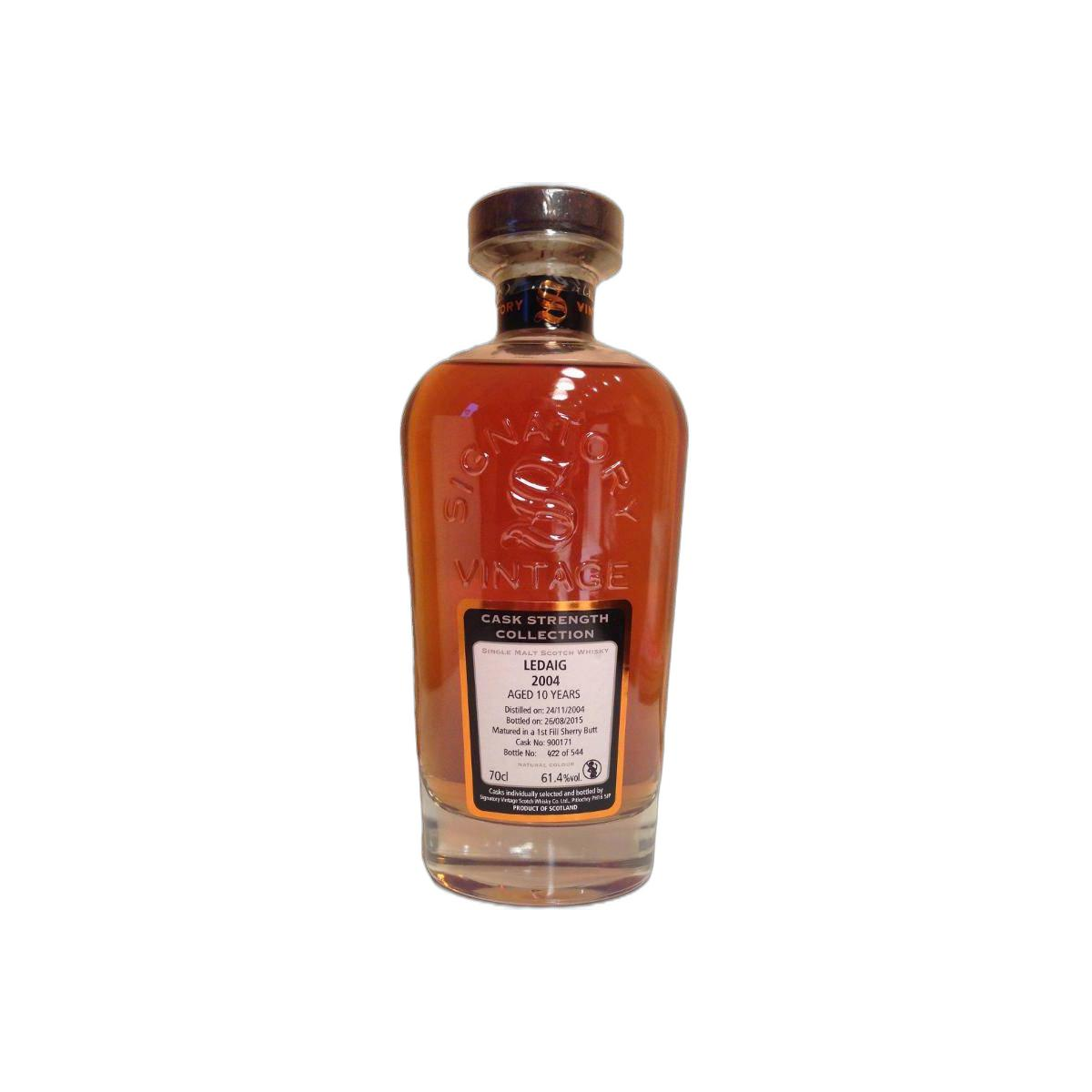 Tobermory Cask Strength Collection 2004 10 Years Single Malt Whisky