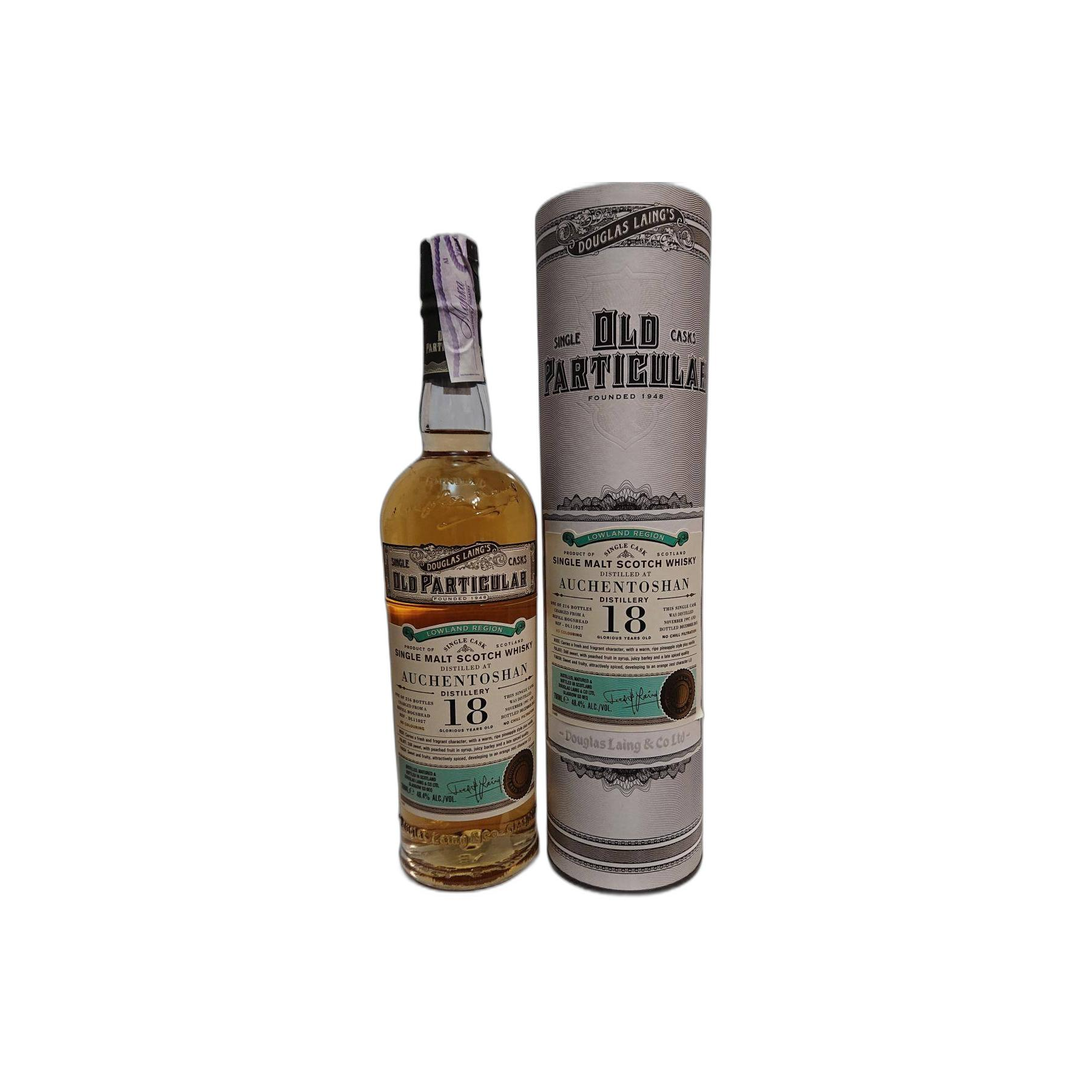 Auchentoshan Old Particular 1997 18 Years Single Malt Whisky 2