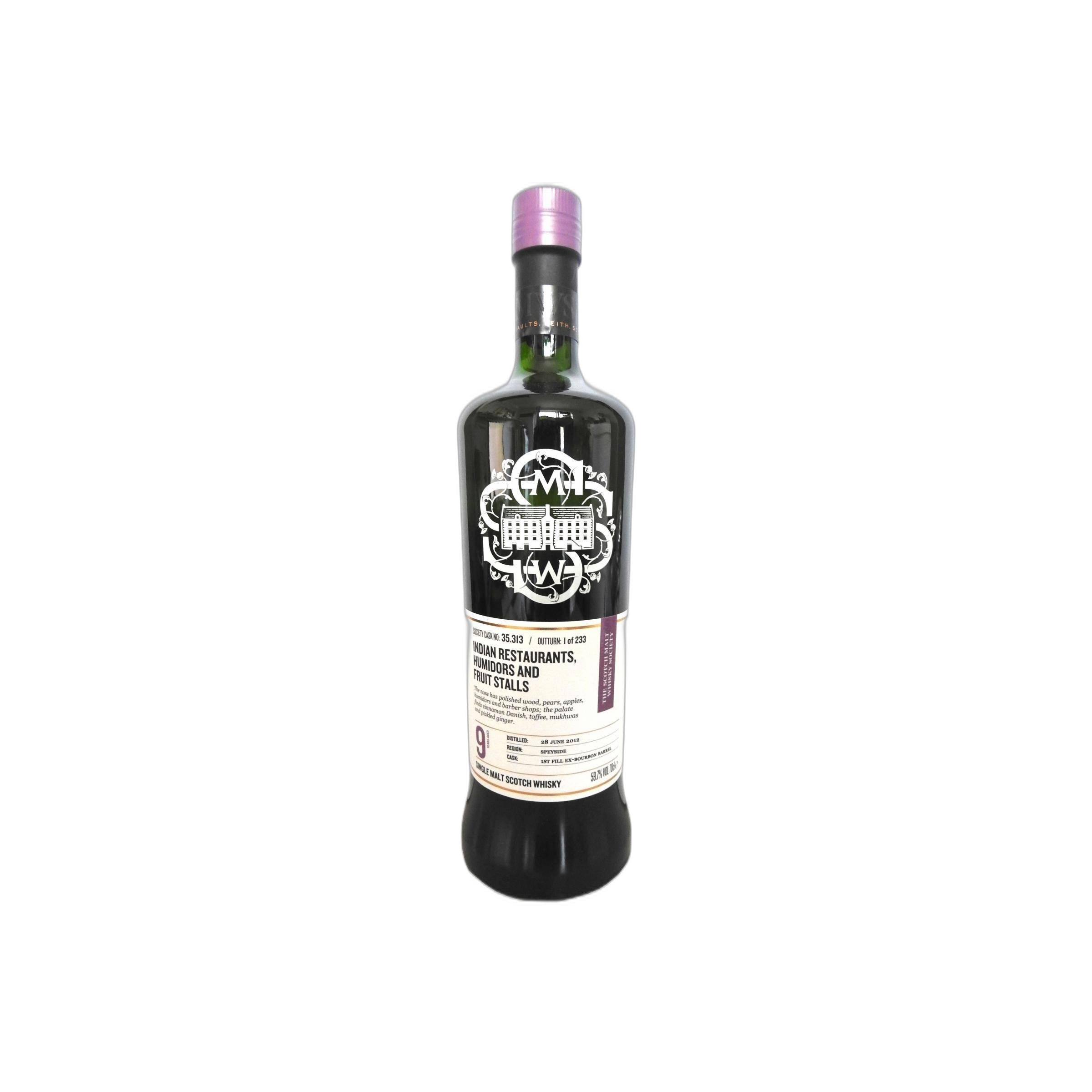 The Scotch Malt Whisky Society 2012 9 Years Single Malt Whisky