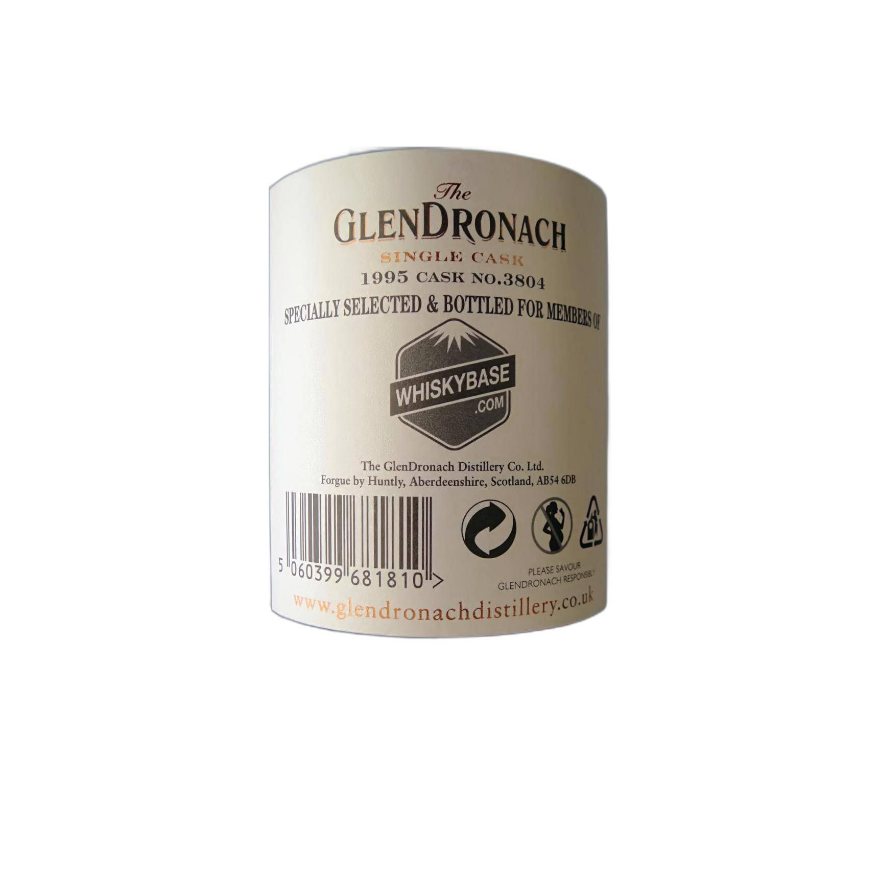GlenDronach Single Cask 1995 19 Years Single Malt Whisky 3