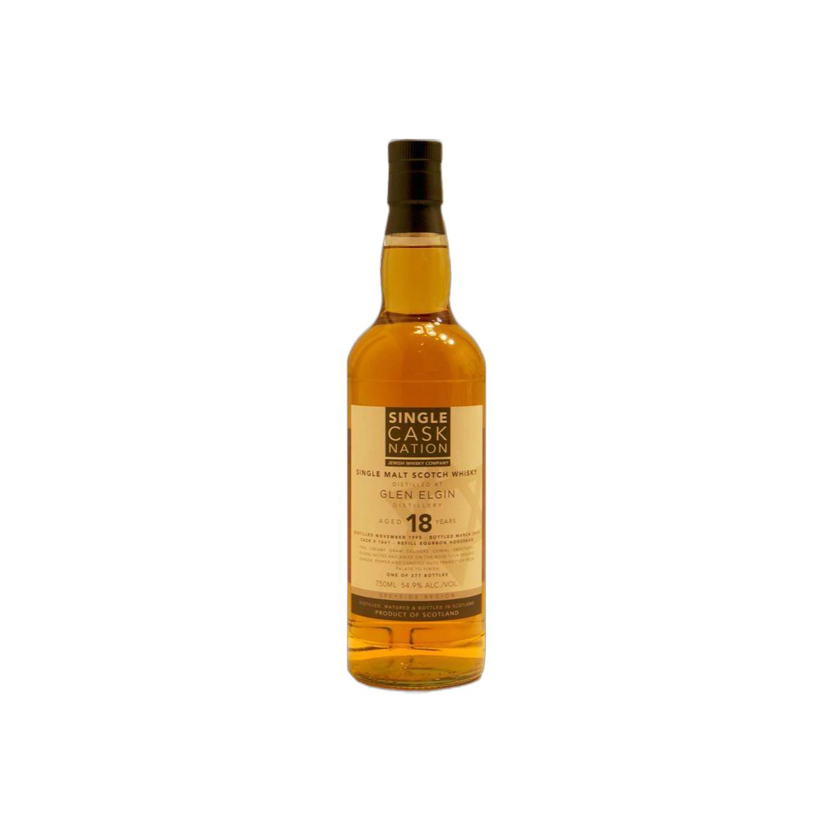 Glen Elgin 1995 18 Years Single Malt Whisky