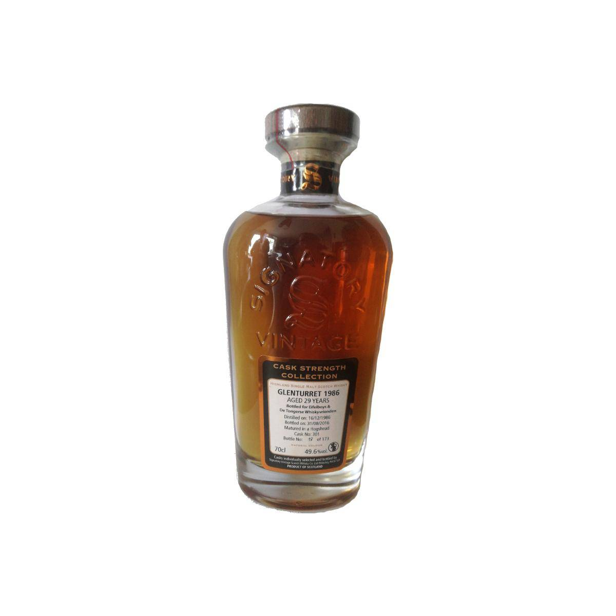 The Glenturret Cask Strength Collection 1986 29 Years Single Malt Whisky