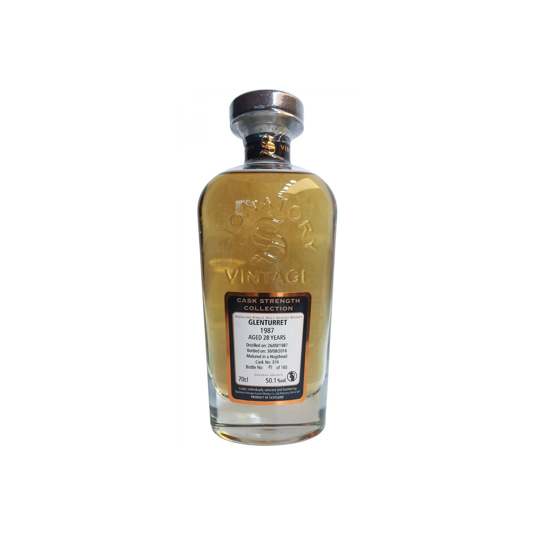The Glenturret Cask Strength Collection 1987 28 Years Single Malt Whisky