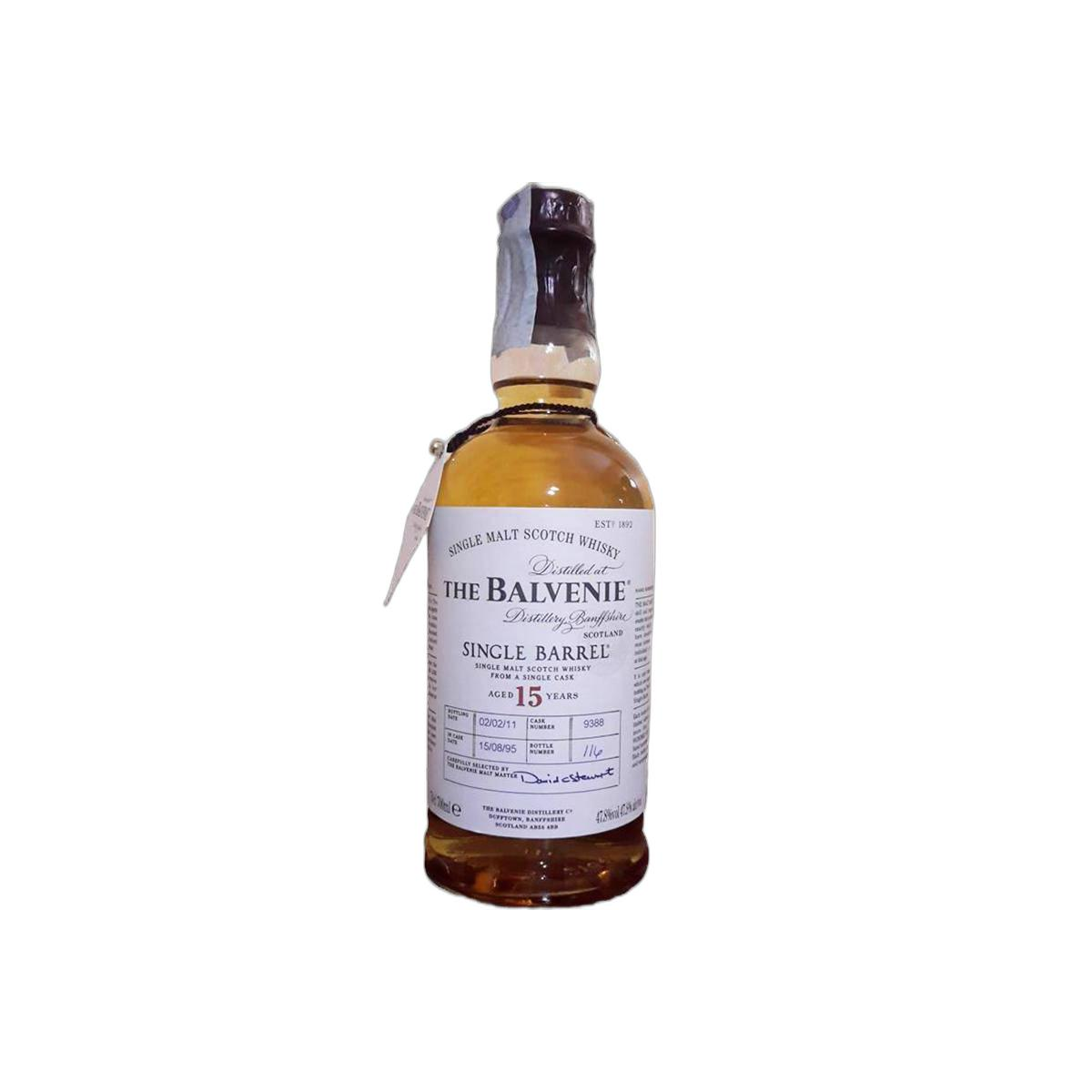 The Balvenie Single Cask 1995 15 Years Single Malt Whisky