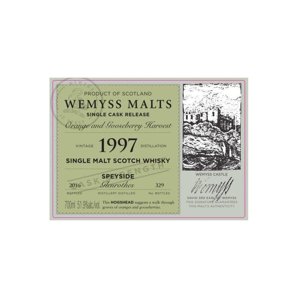 The Glenrothes 1997 19 Years Single Malt Whisky