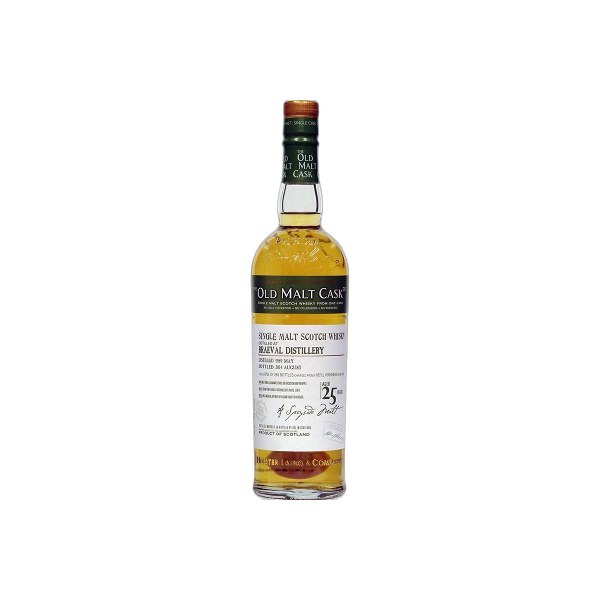 Braeval Old Malt Cask 1989 25 Years Single Malt Whisky
