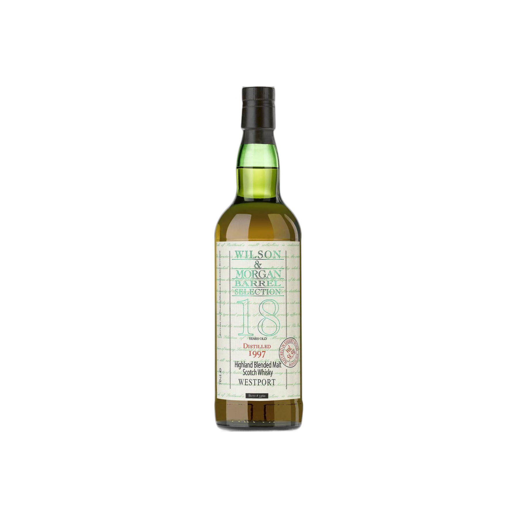 Wilson & Morgan 1997 18 Years Blended Malt Whisky