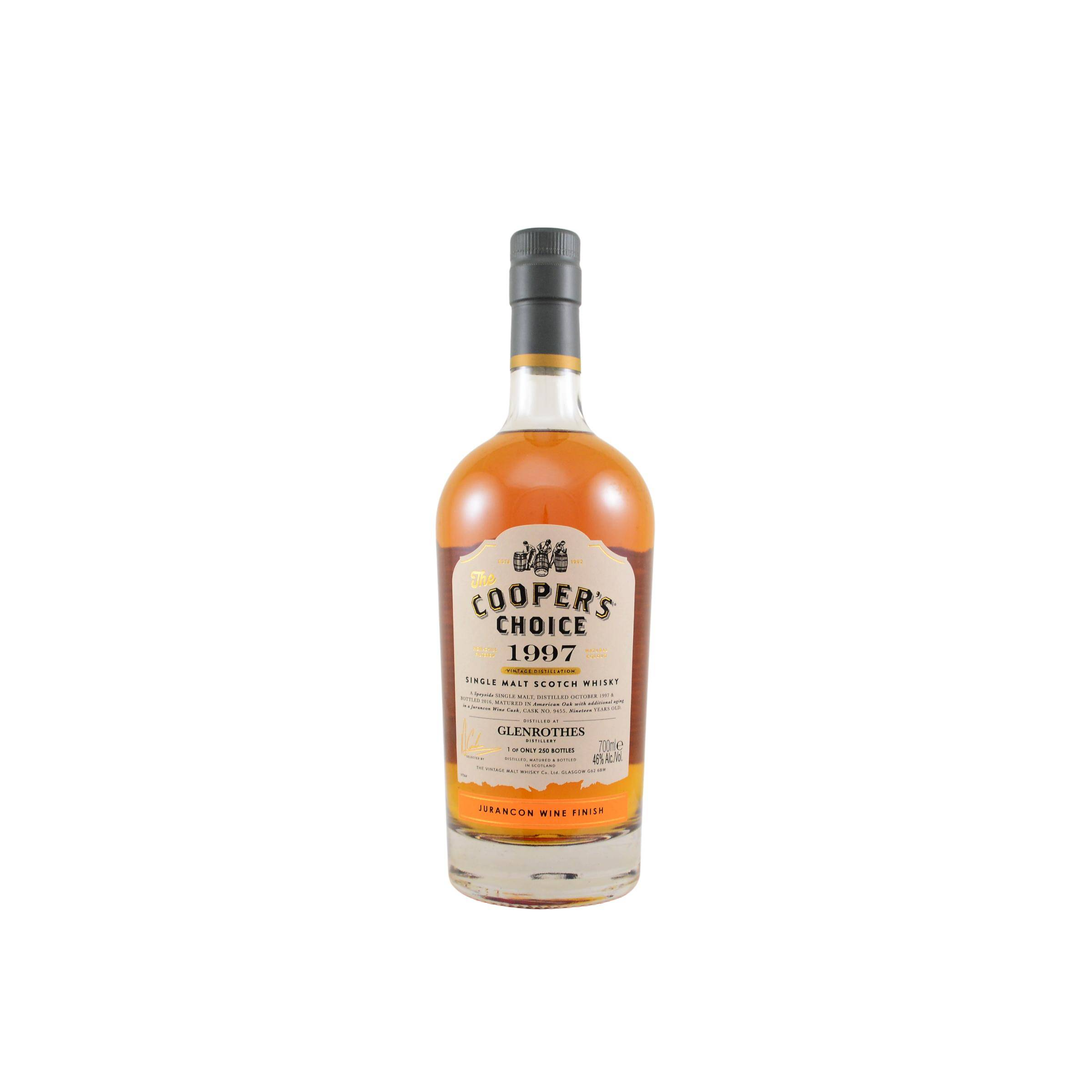 The Glenrothes The Cooper's Choice 1997 19 Years Single Malt Whisky