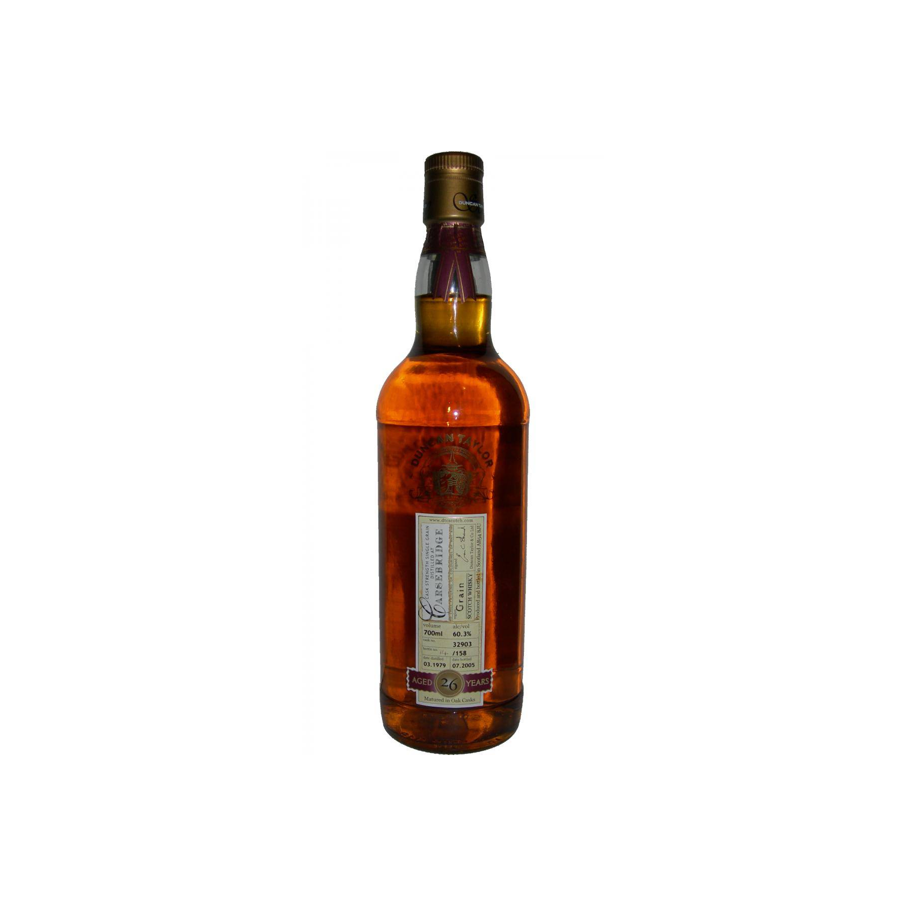 Carsebridge Rare Auld 1979 26 Years Single Grain Whisky