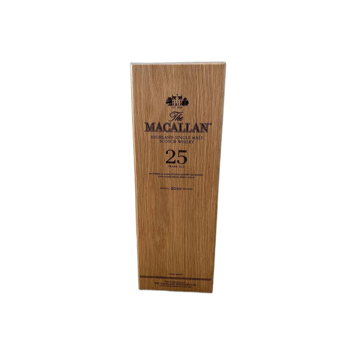 The Macallan 25 Years Single Malt Whisky 3