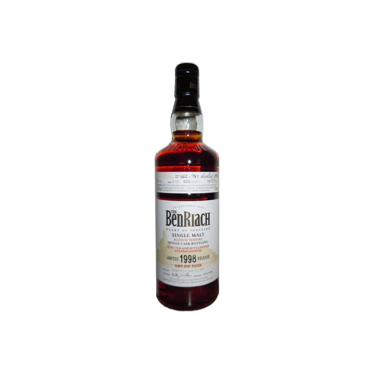 BenRiach 1998 16 Years Single Malt Whisky