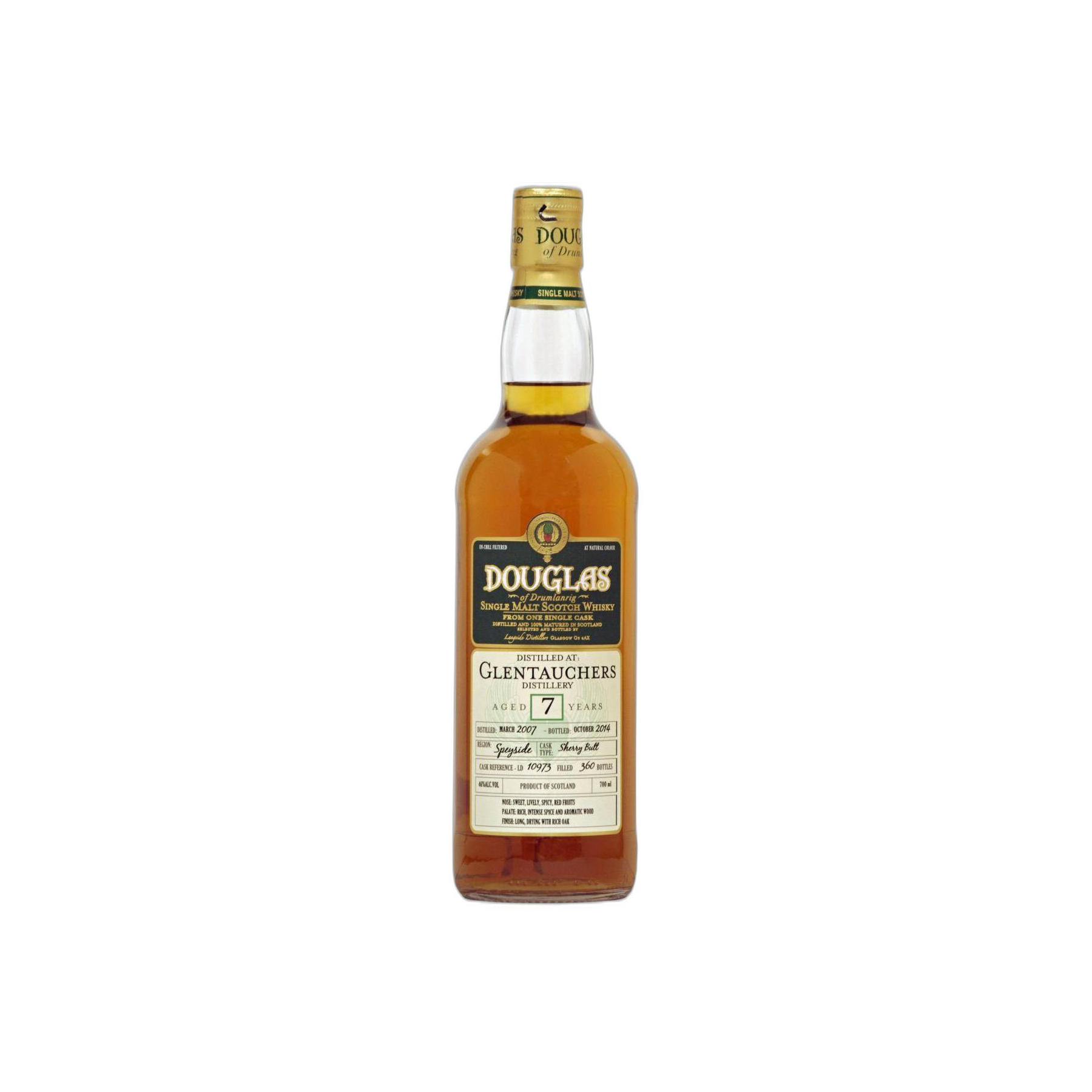 Glentauchers 2007 7 Years Single Malt Whisky